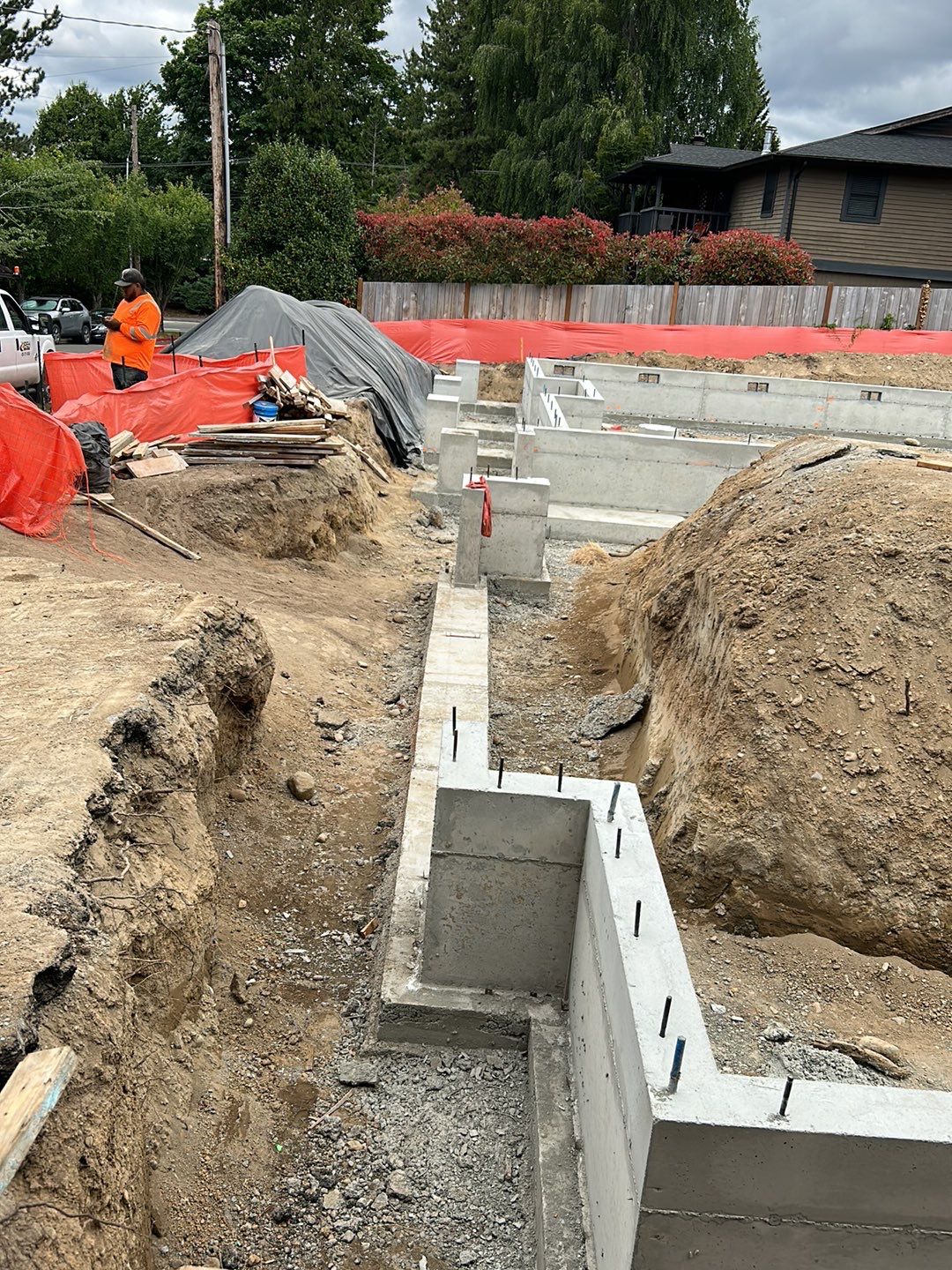 Thomas Custom Homes Development  by Jireh Asphalt & Concrete Inc 