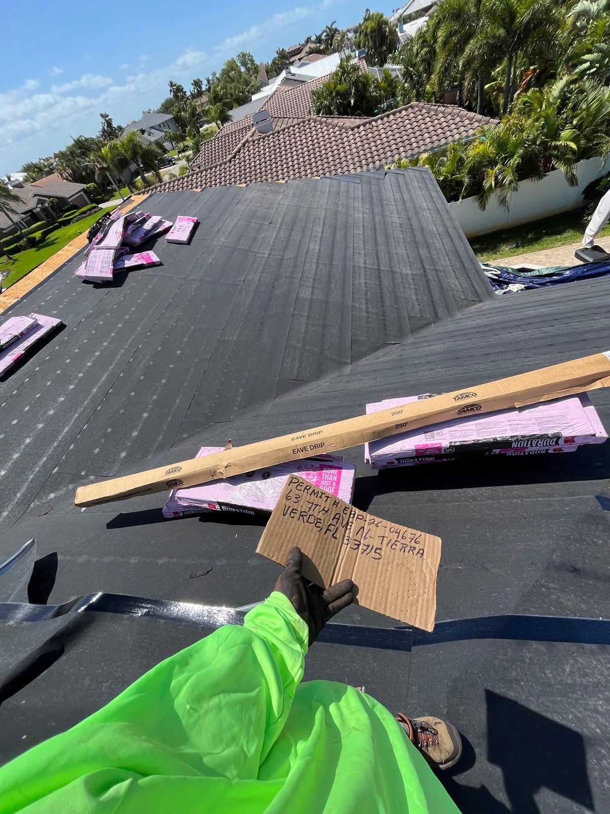 Project in Tierra Verde 33715 by Mitchell Roofing Company LLC 