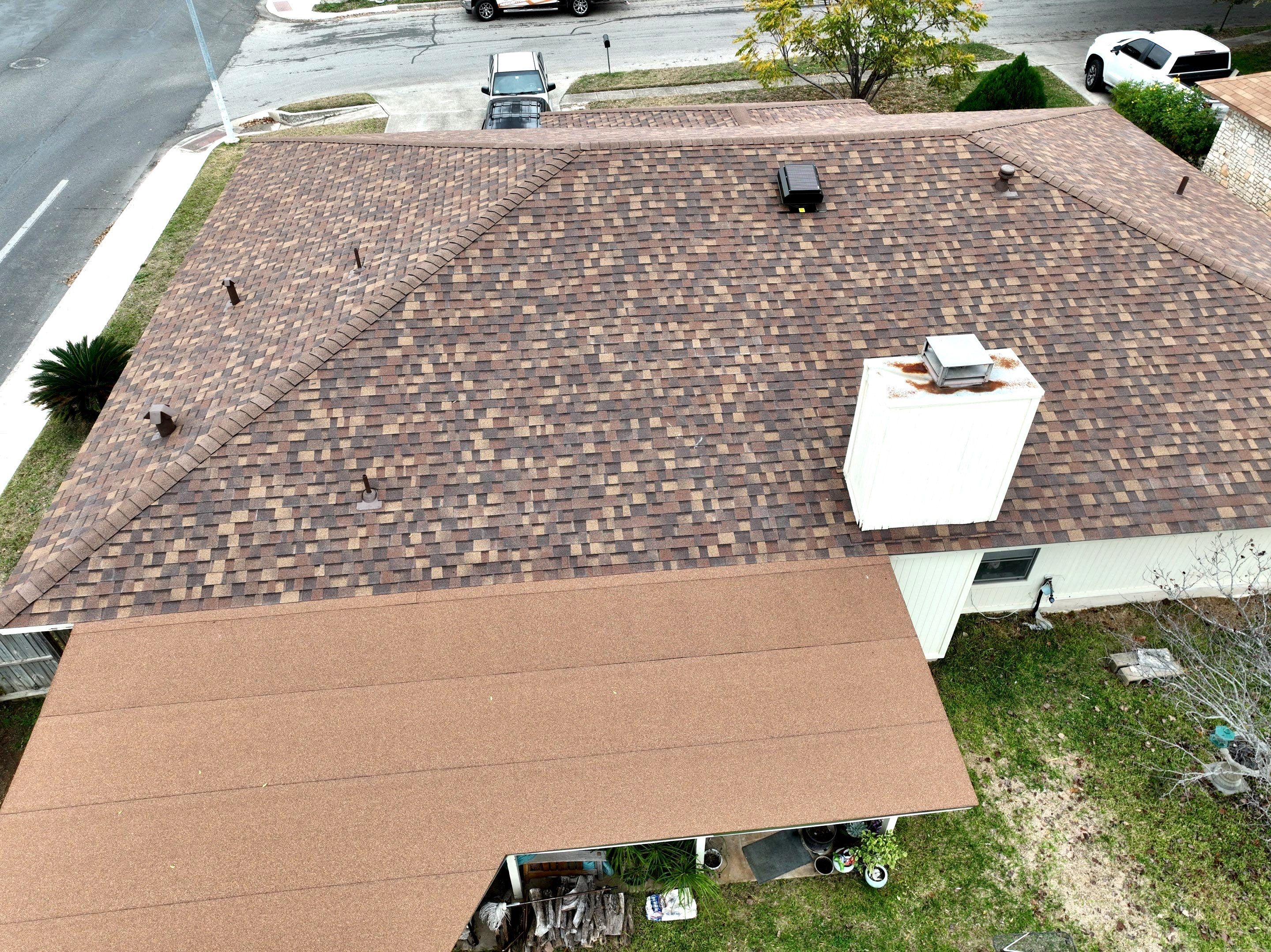Residential Roof Replacement using Owens Corning Duration Designer 30 Year Laminate Shingle  by Premier Roofing and Contracting