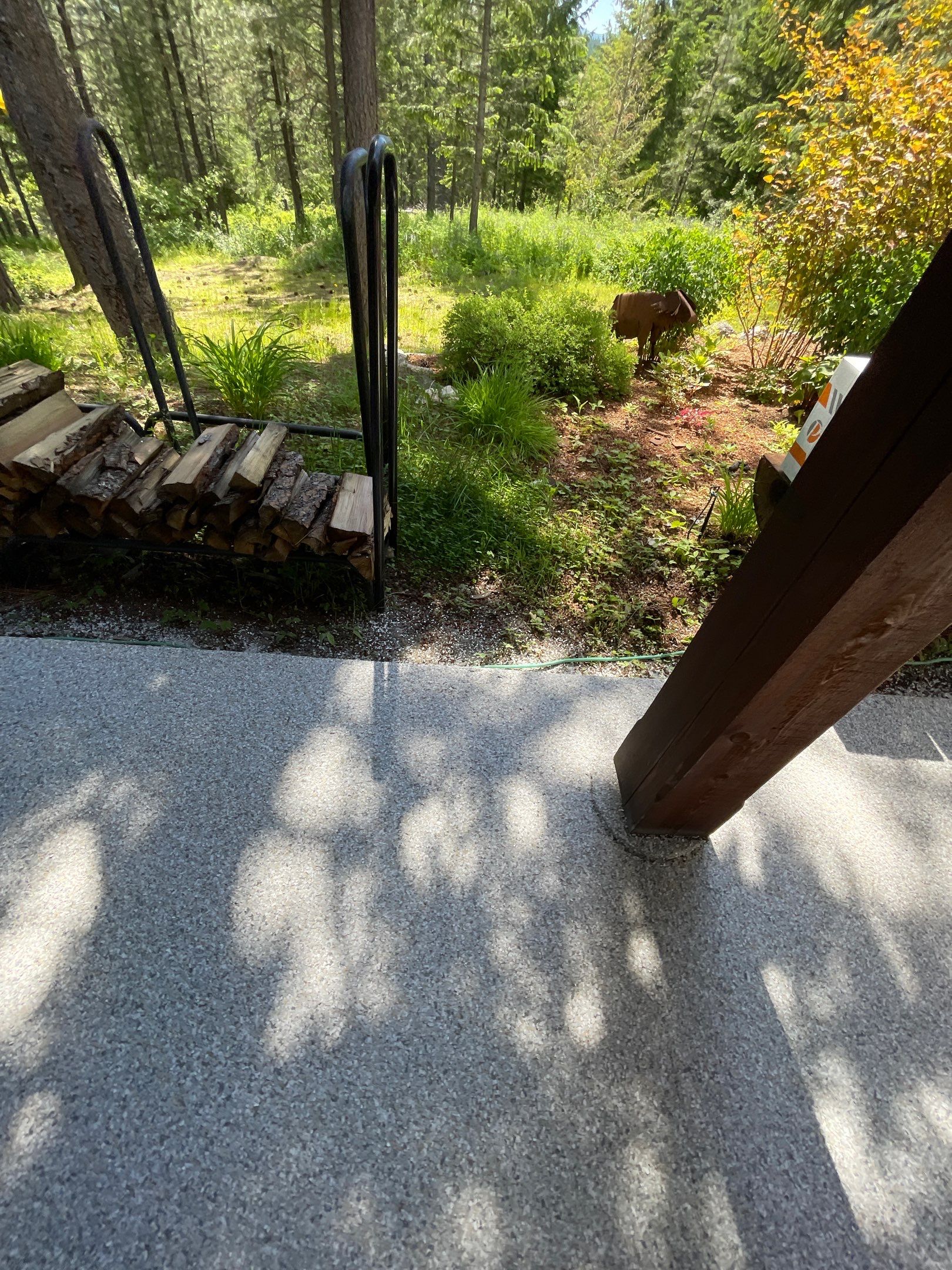 Patio Transformation using Mt Everest by Croc Coatings, LLC