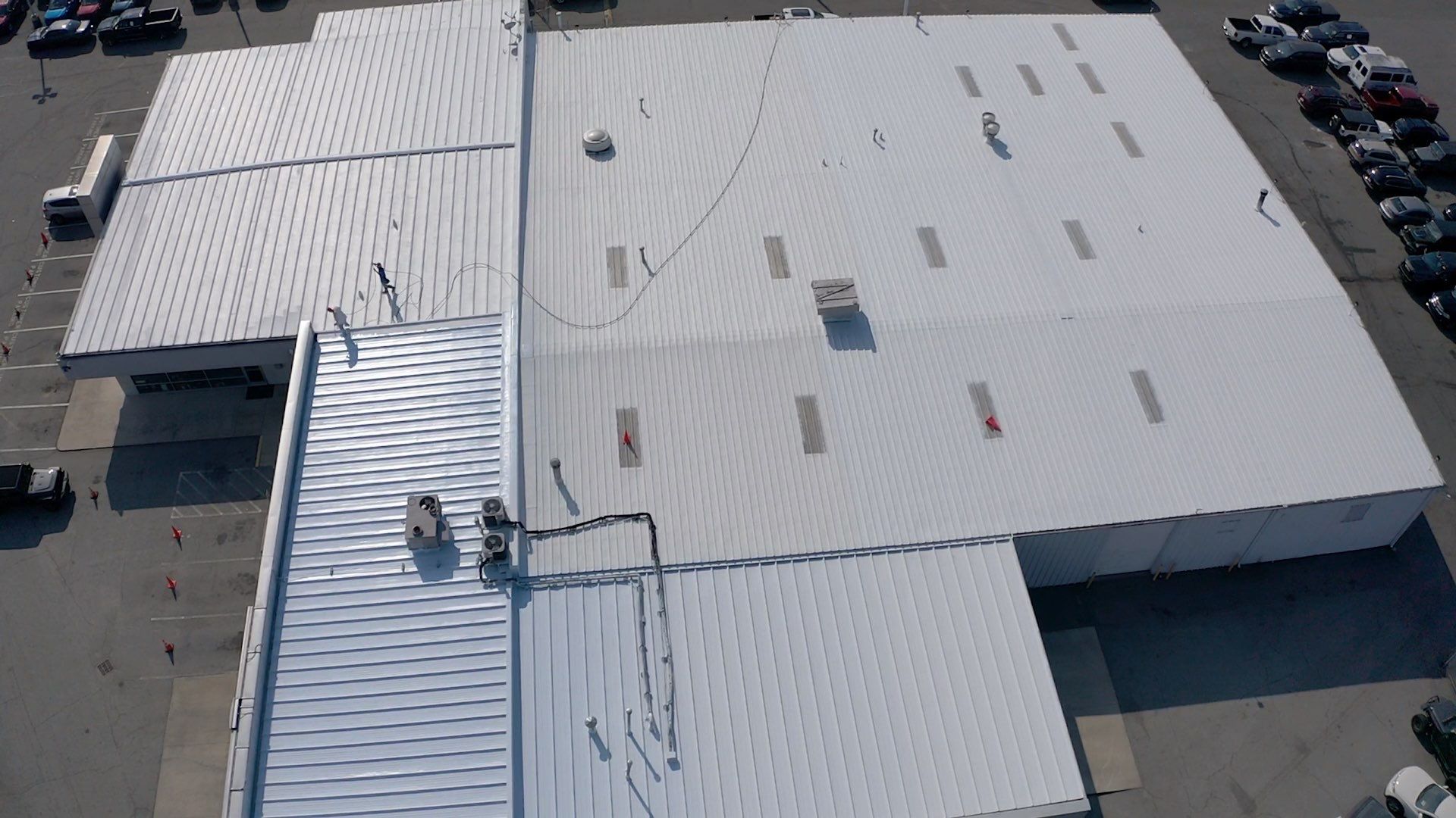 Acrylic Coating  by Just In Time Roofing and Restoration
