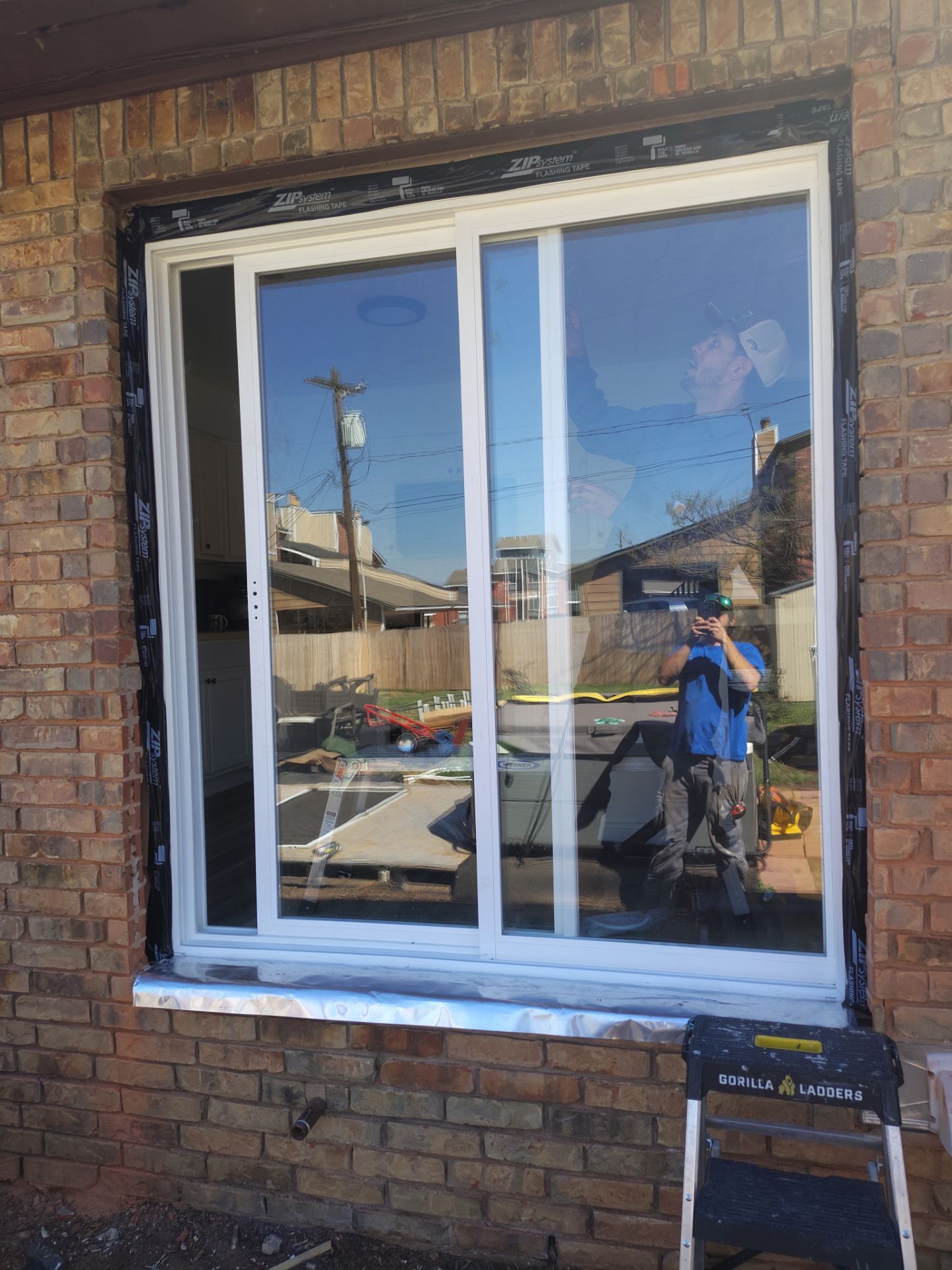 Deck And Sliding Glass Door Install by Clays Services Inc