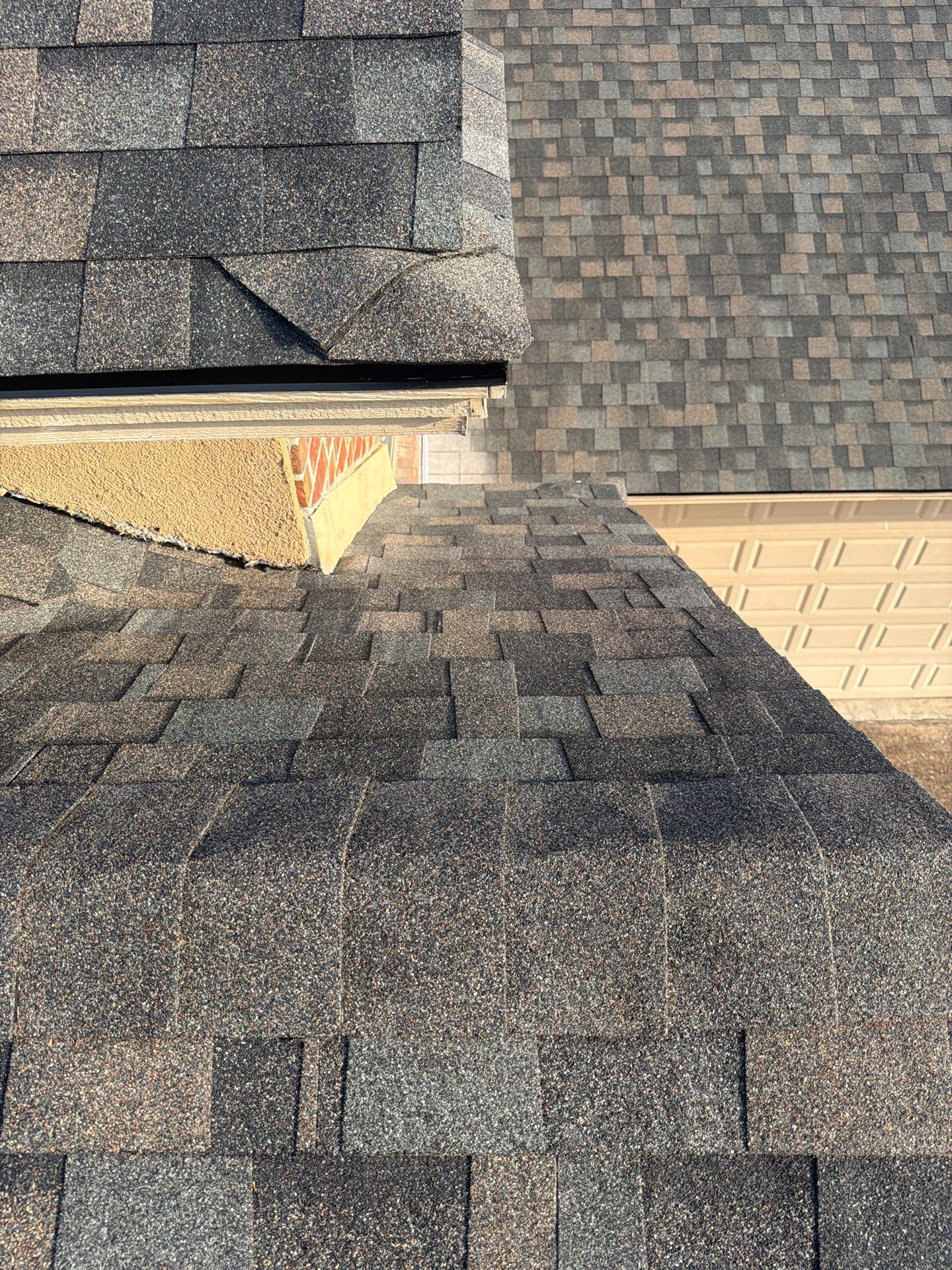 Flashing Stucco above the Roof by Bayfront Roofing and Construction