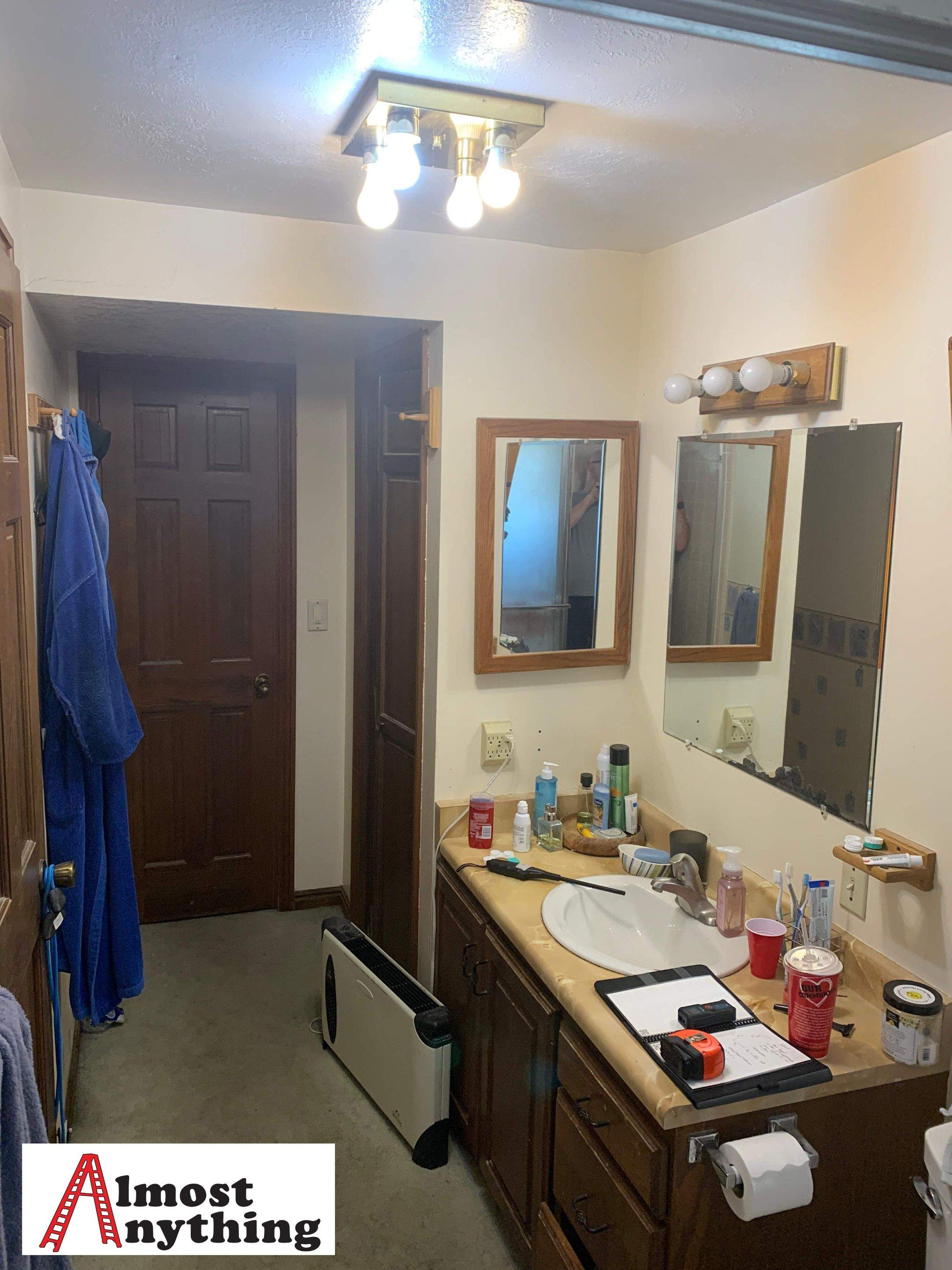 Basement Bathroom by Almost Anything Remodeling 