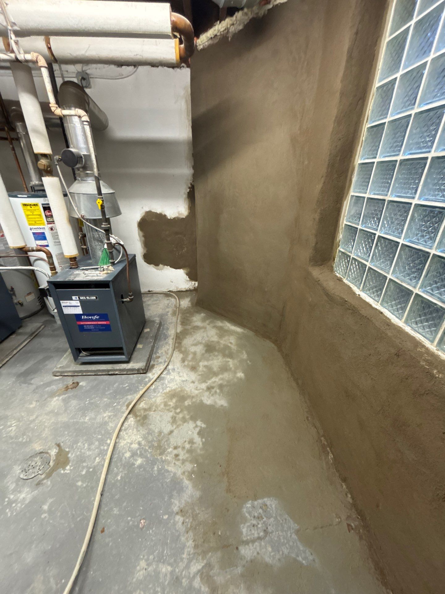 Foundation Restoration for Christian by Waterproofing Northeast