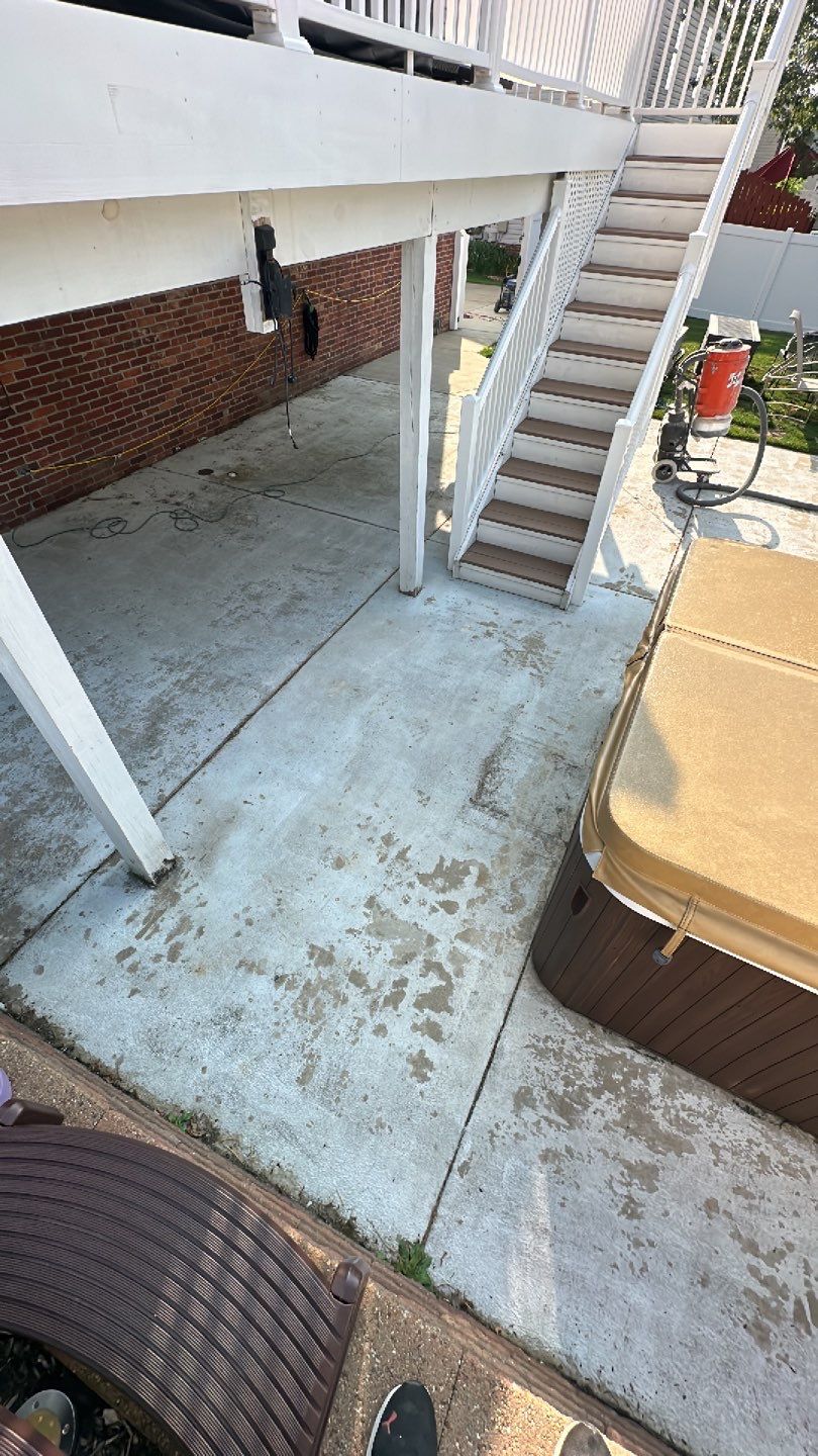 Large Patio Project in Imperial by Floors in a Day, Inc