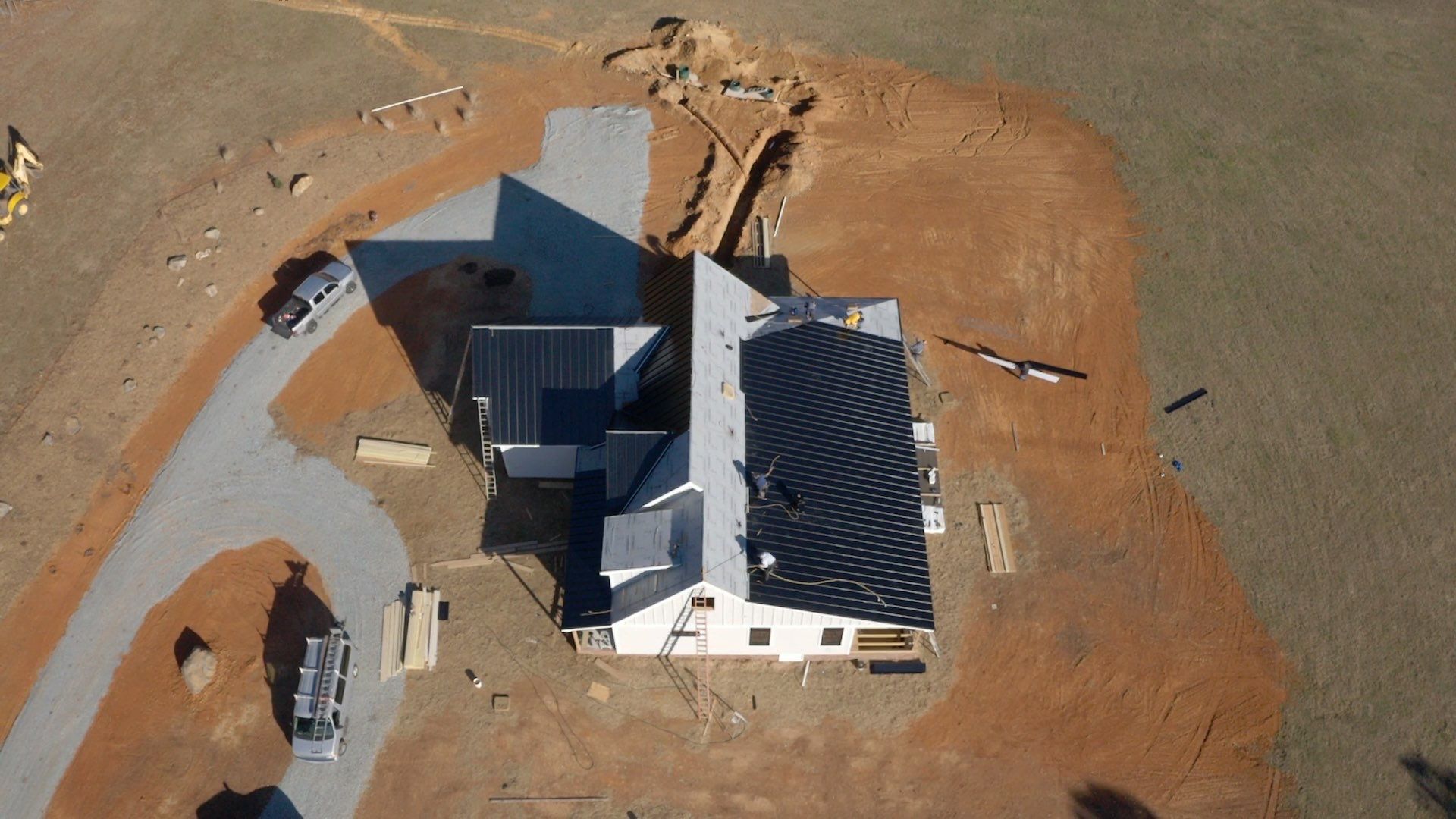 Custom Home Metal Roof Installation by Just In Time Roofing and Restoration