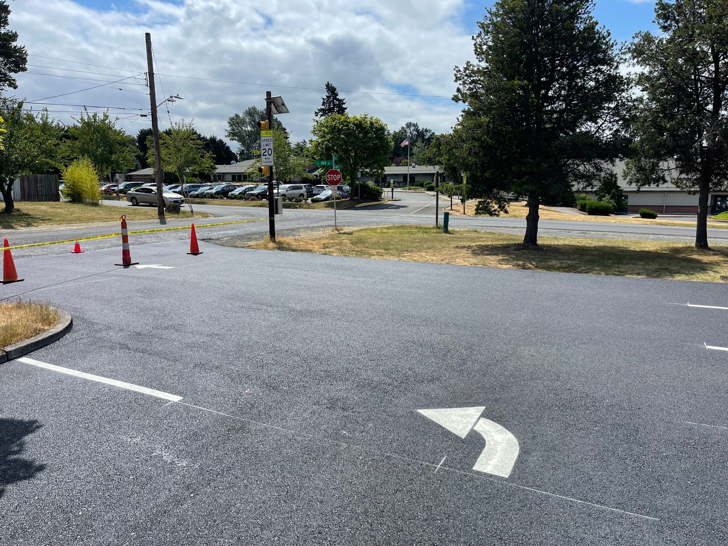 Sealcoat Parking Lot Renovation by Jireh Asphalt & Concrete Inc 
