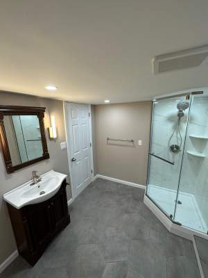 Bathroom Remodel using Tile