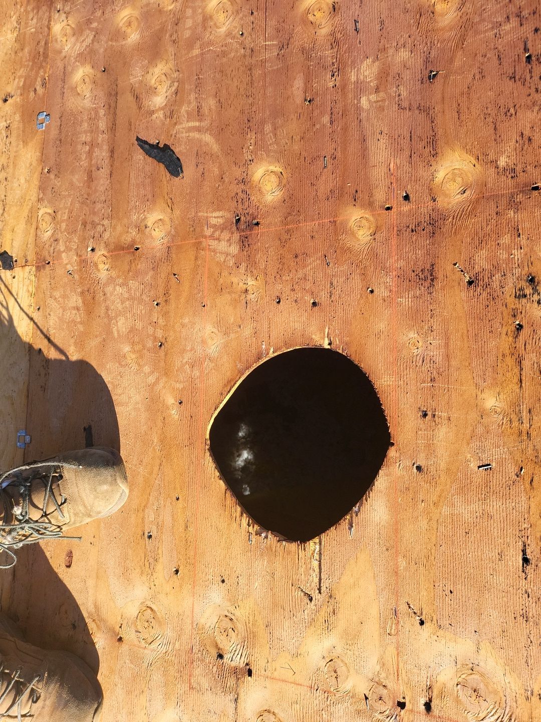 Residential Roofing Installation using Certainteed Landmark Moire Black by A Plus Exterior