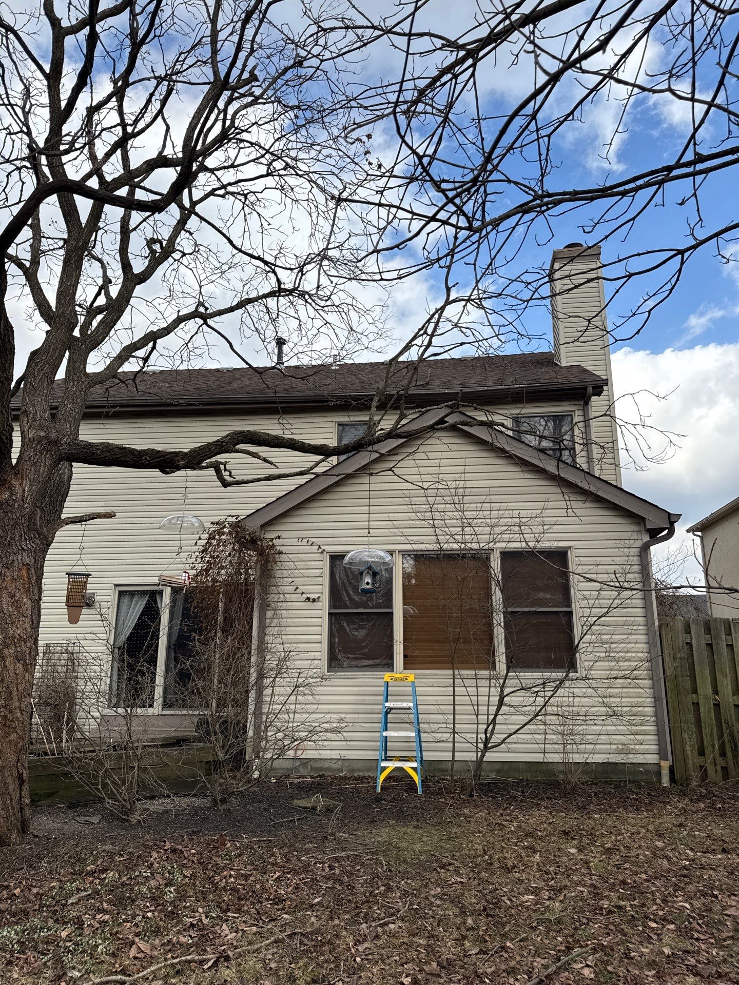 sometimes gutters need a roof by SOS Home Ohio 