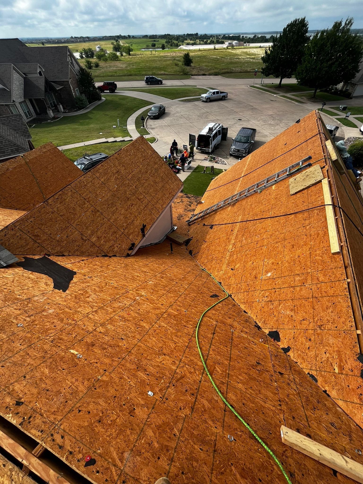 Project in Cleburne by Lonestar Roofing and Restoration LLC.