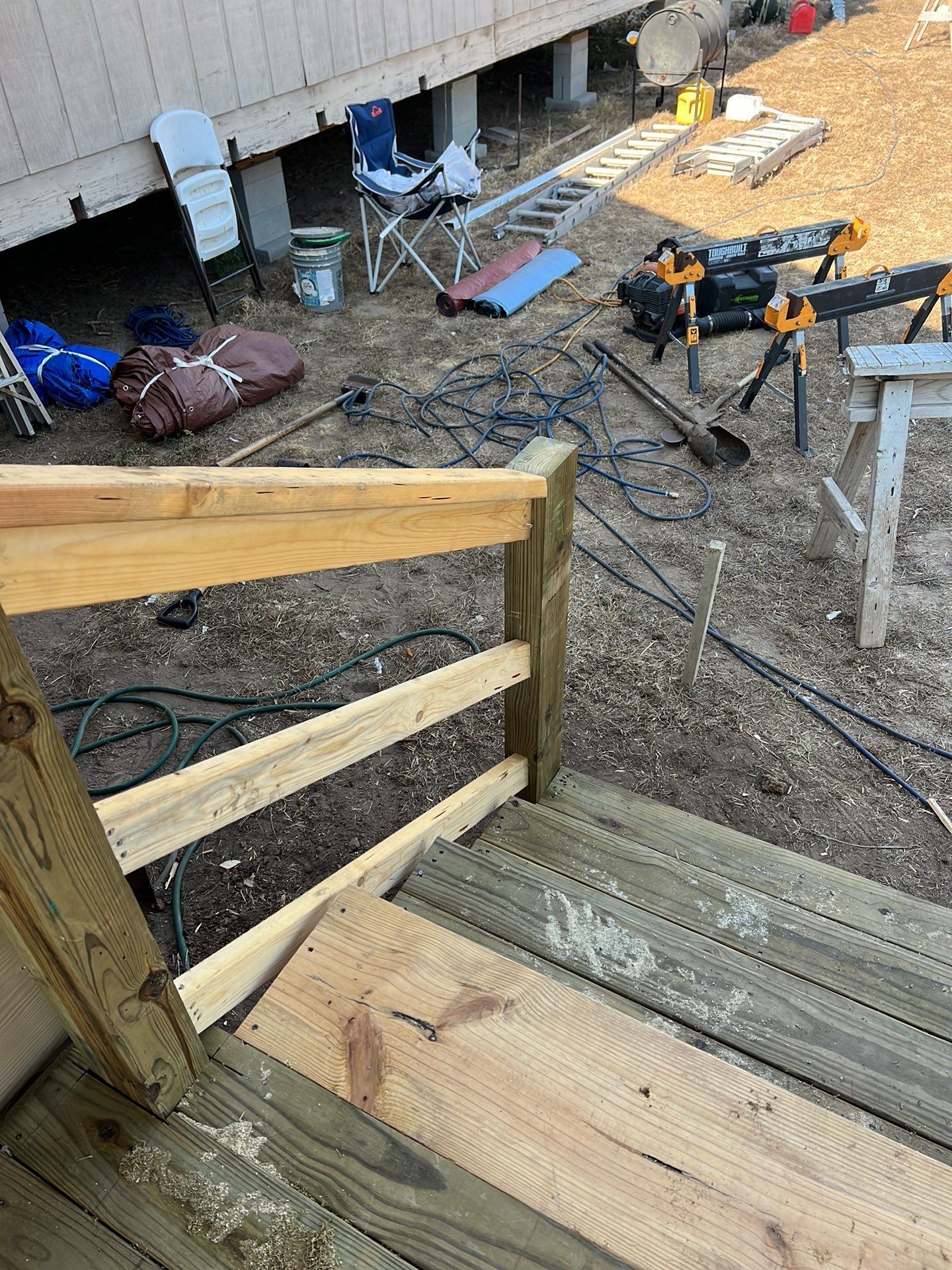 Front Porch Sitt'n by Bayfront Roofing and Construction