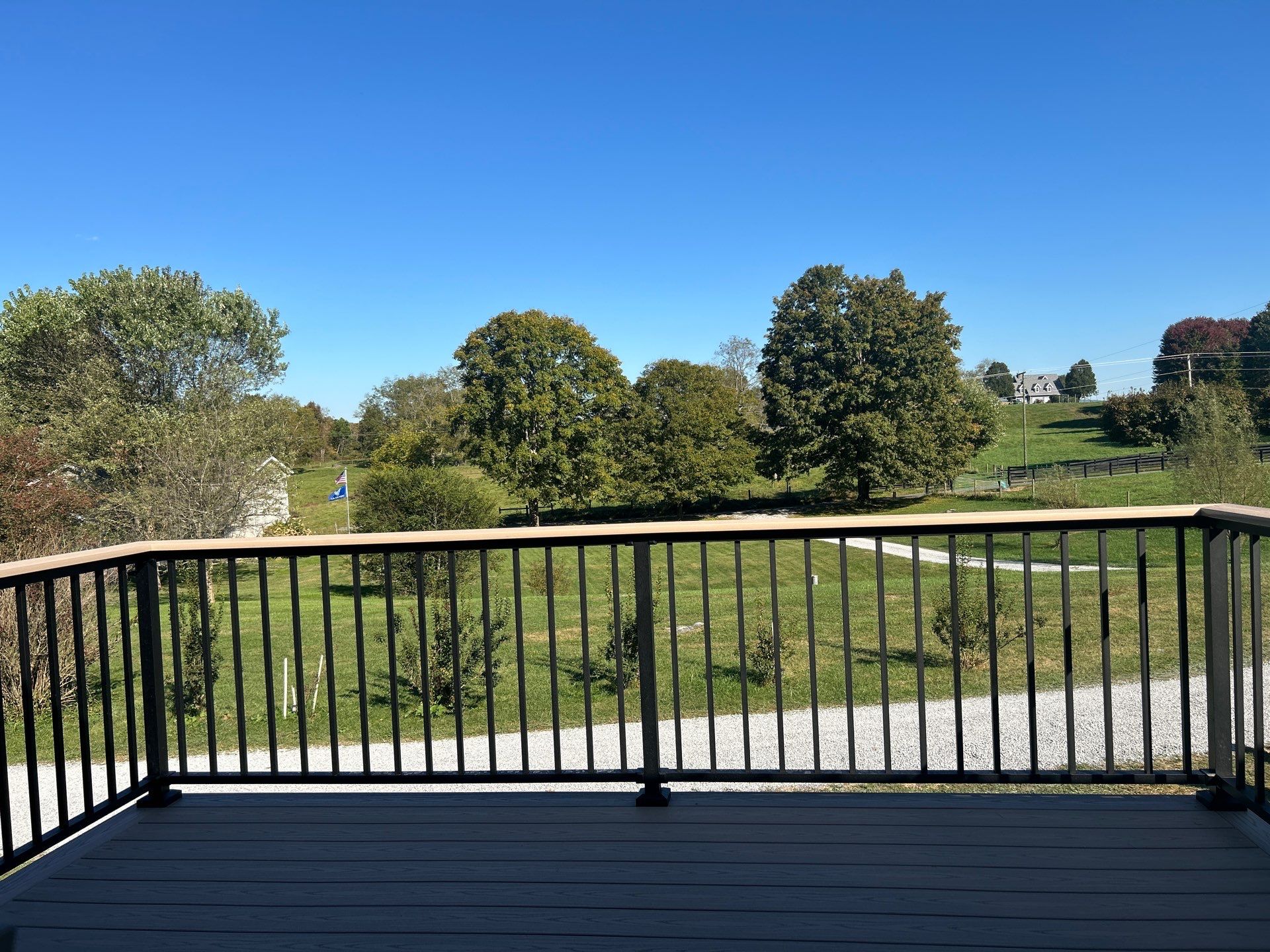 Elevated Composite Deck in Ronceverte by Walnut Hollow Decks & Outdoor Living