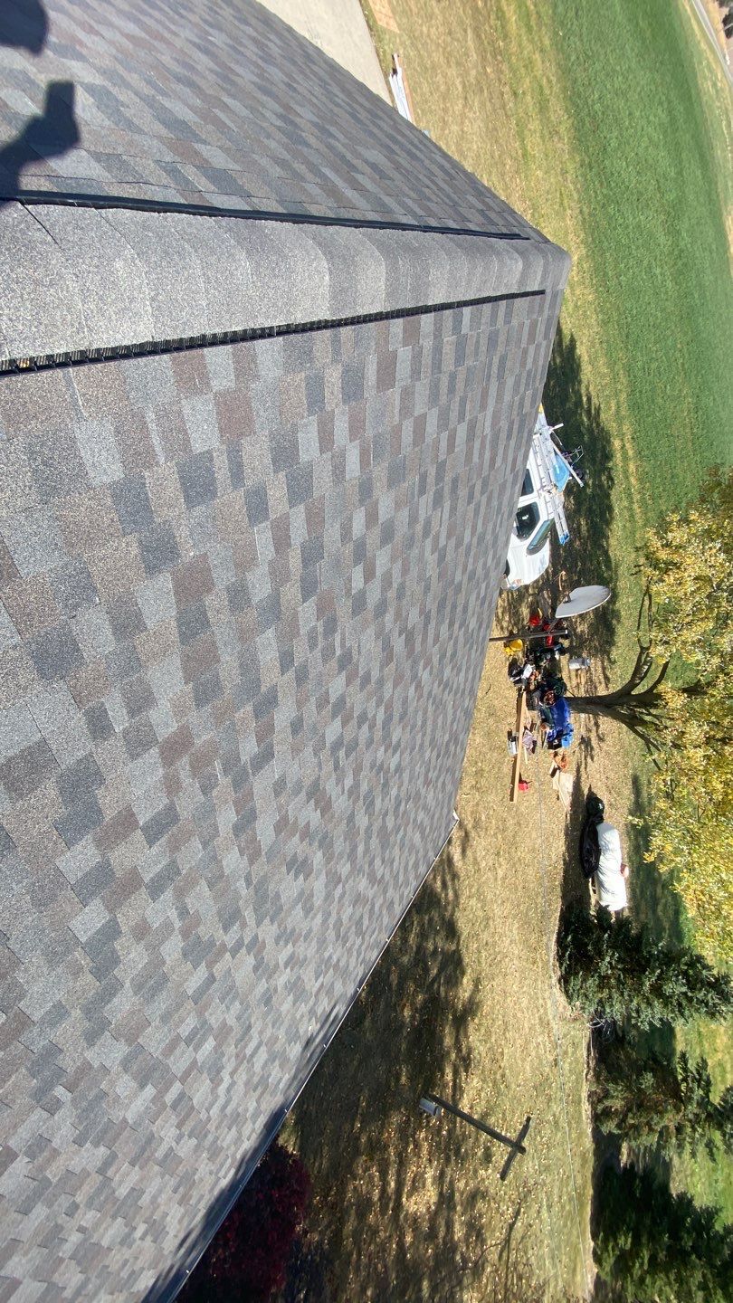 Residential Roofing Installation using GAF Timberline HDZ Appalachian Sky by Nitro Roofing and Construction