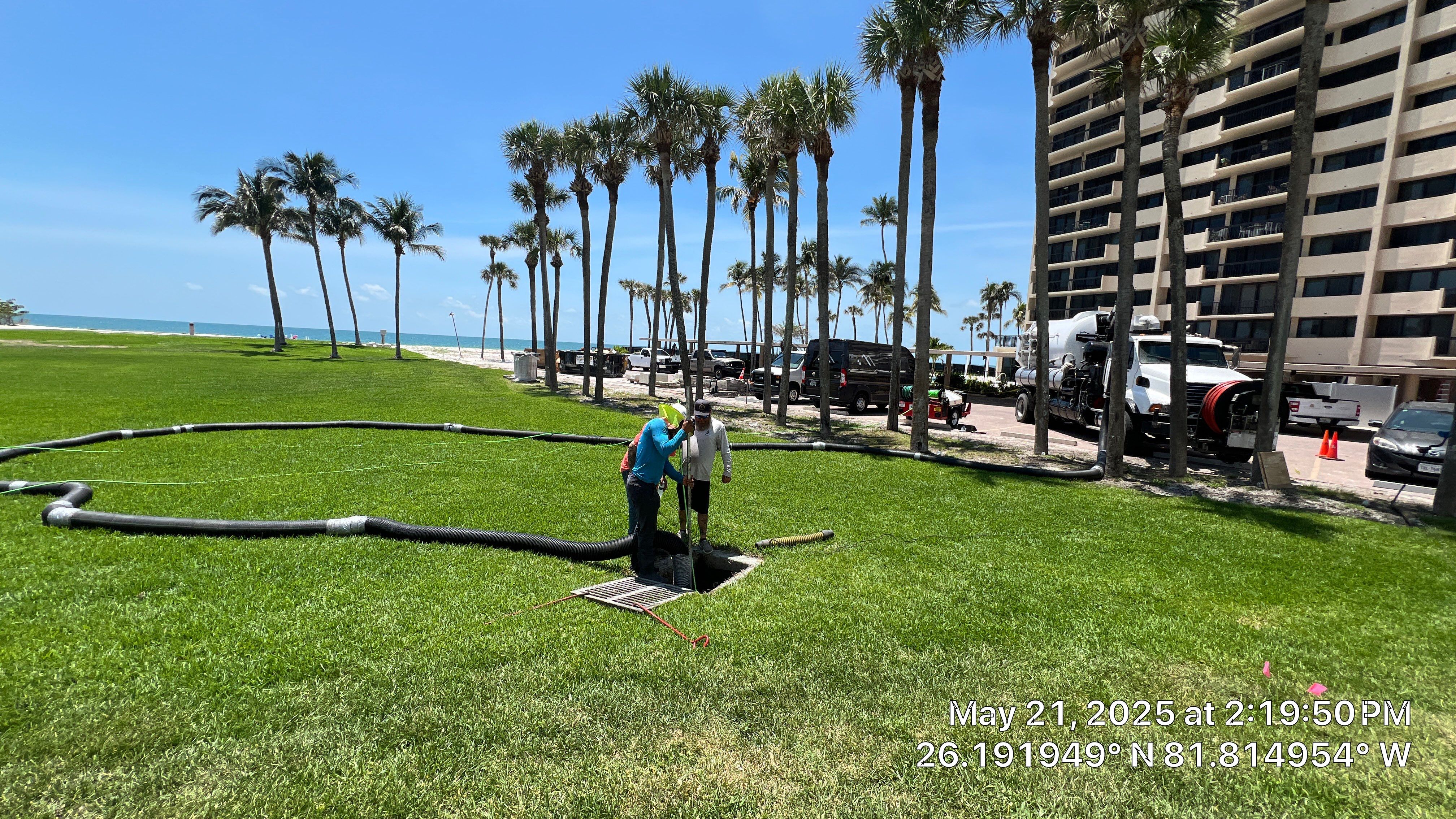 Gulfshore Condo Stormwater System Maintenance by Don Mar, Inc. Storm Water Solutions