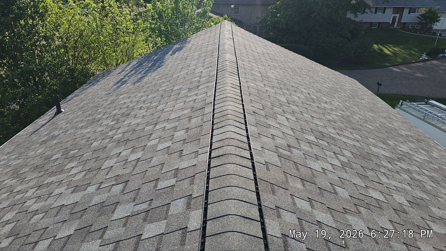 Dawn M: Atlas Pinnacle, Color, Coastal Granite, Drip Edge, Color, Black by Eagle Eye Roofing