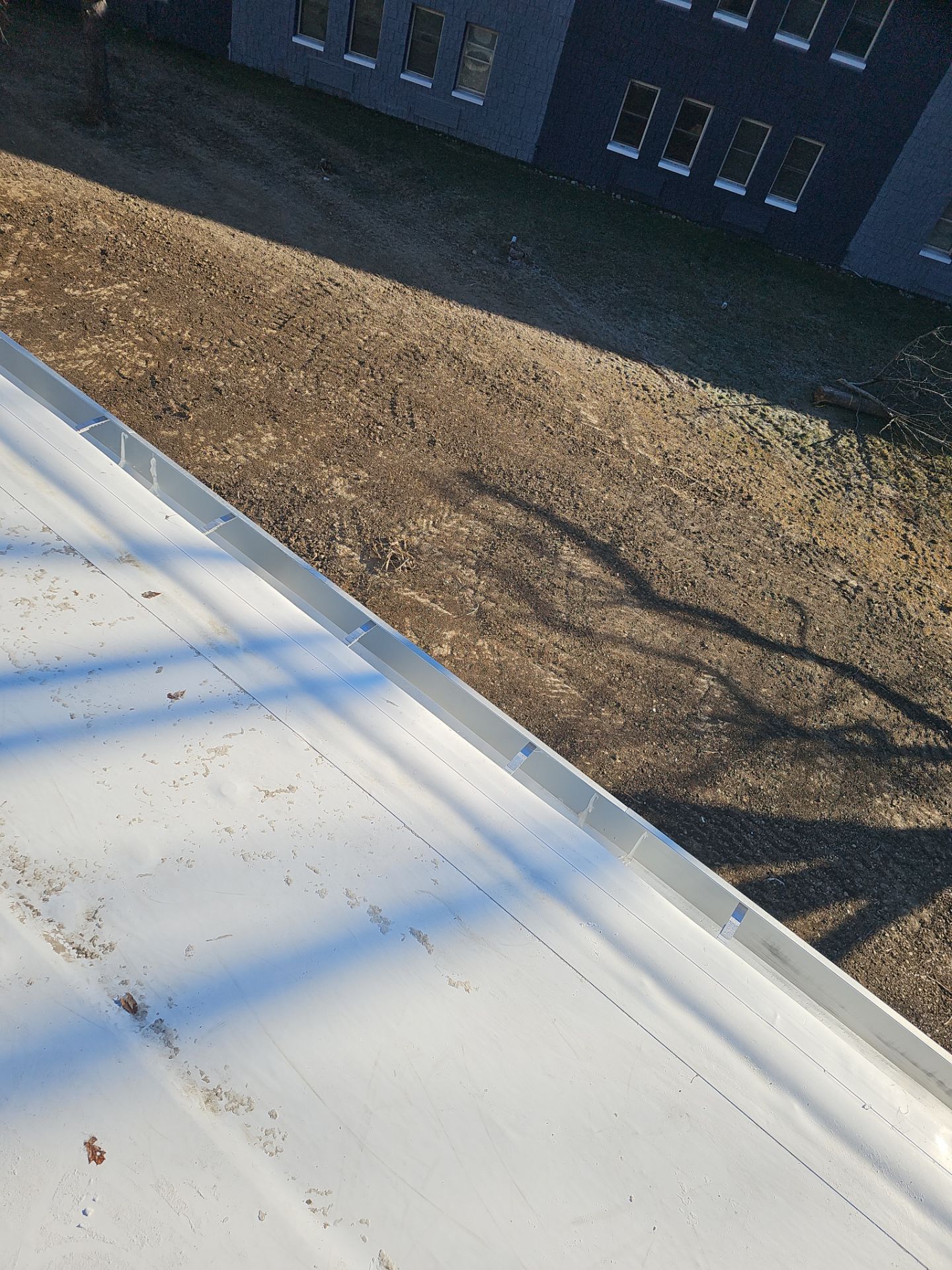Commercial Roofing Installation using Insulated roof and wall panels by Nitro Roofing and Construction