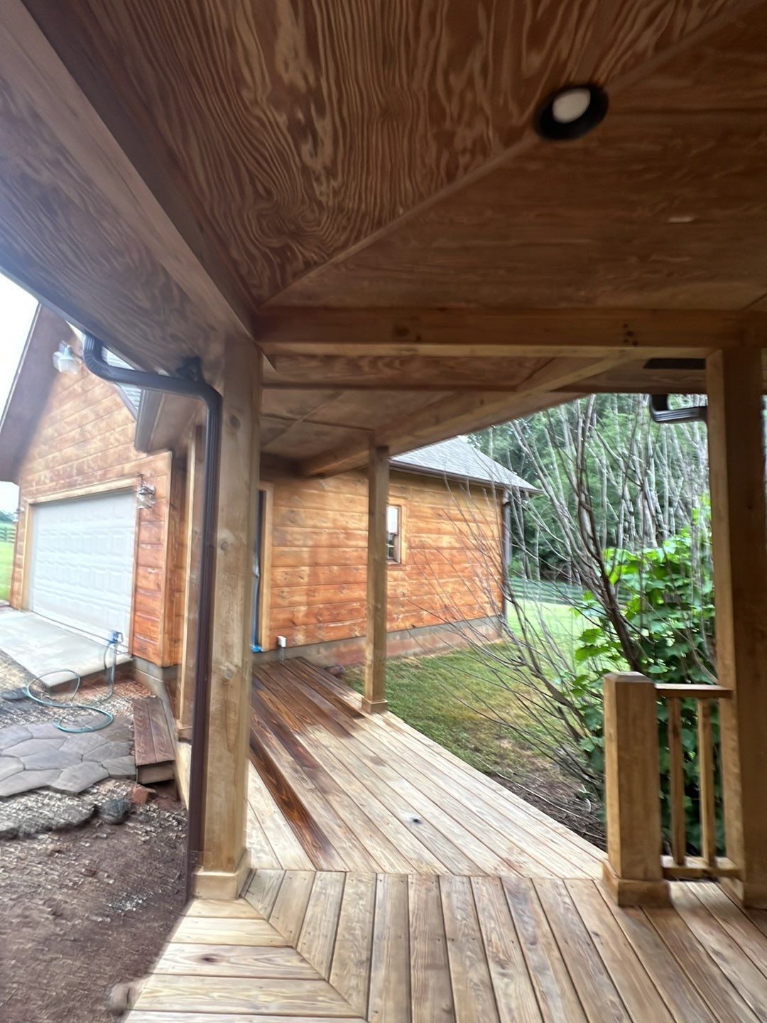 Cabin using Wood Sealant by DuraSeal