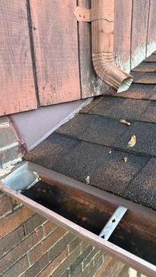 Turtle Shell gutter protection installation in Schaumburg, IL 60193, photograph 11