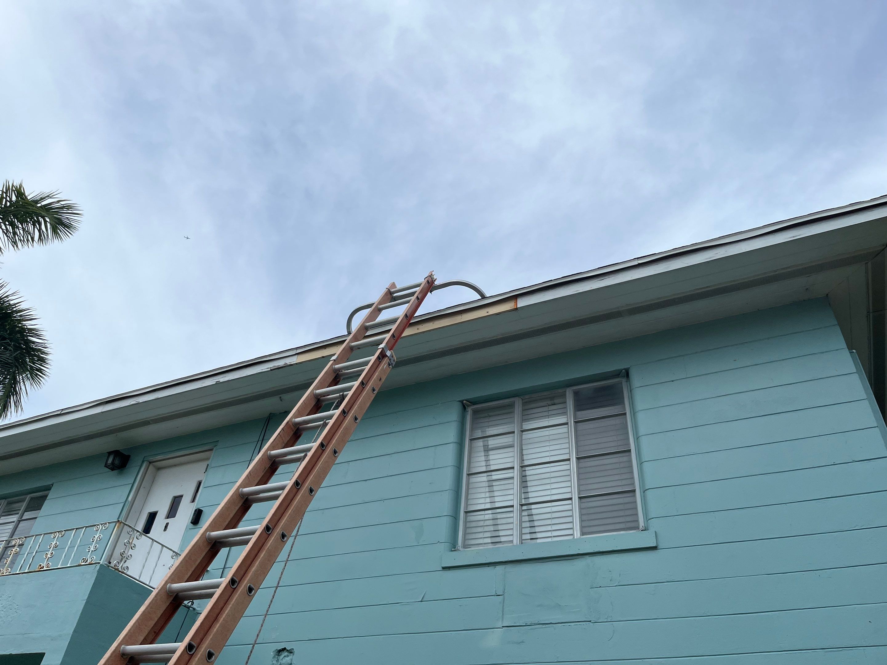 Gutter Replacement Before & After in Sarasota FL by Gutter Professors