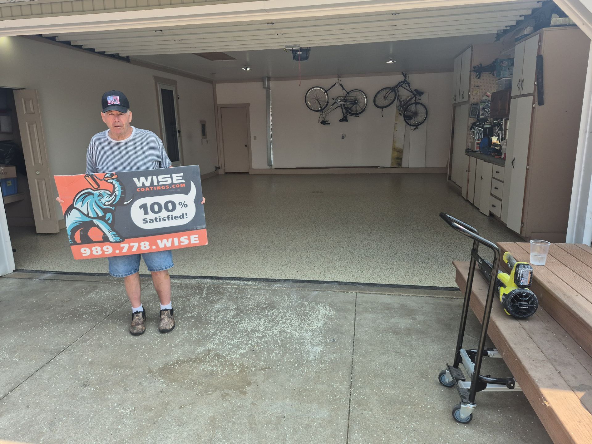 Project in Essexville by Wise Coatings of Central Michigan