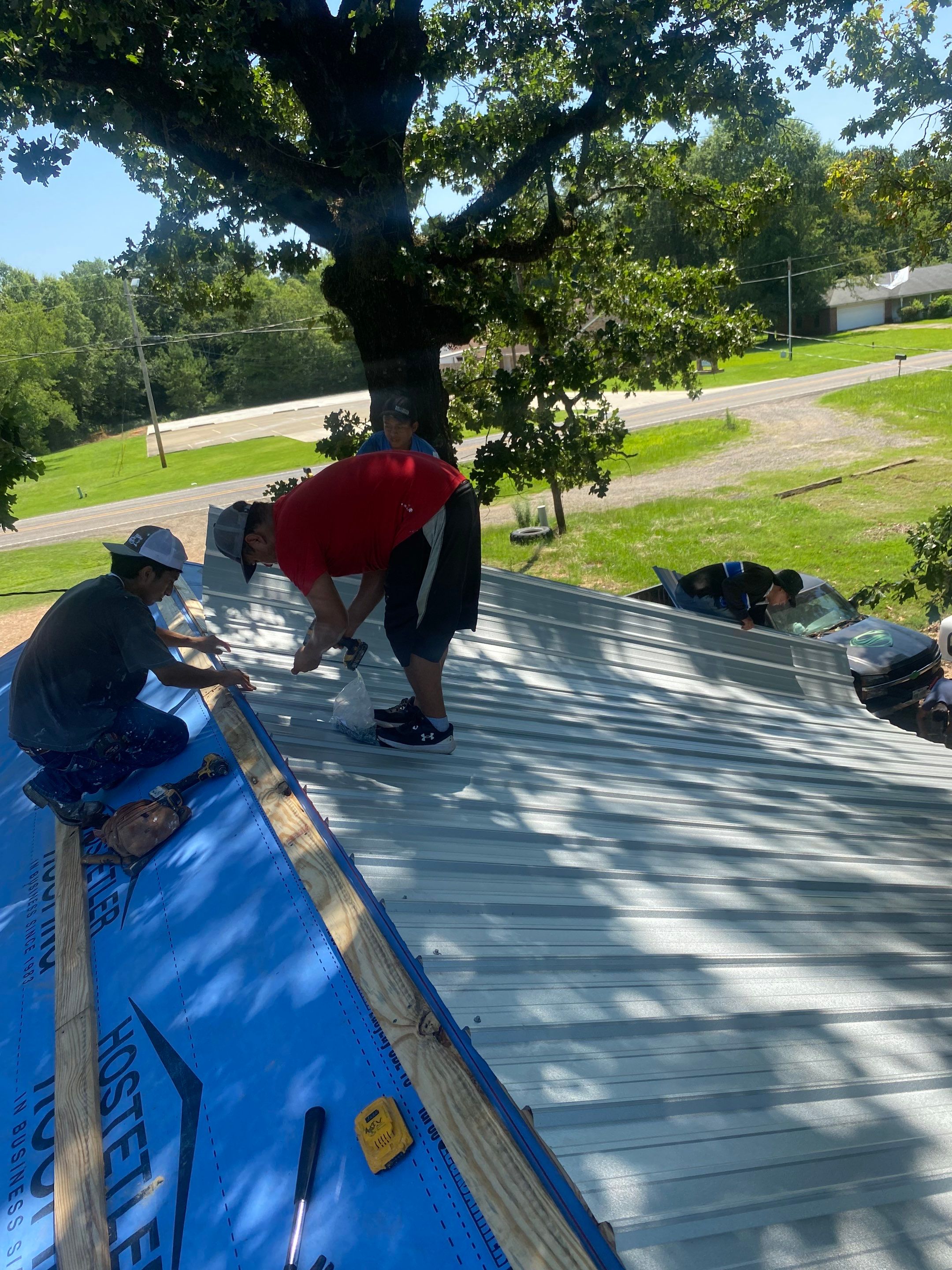 Metal Roof Replacement: 29 GA. Residential Metal Panels by Hostetler Roofing