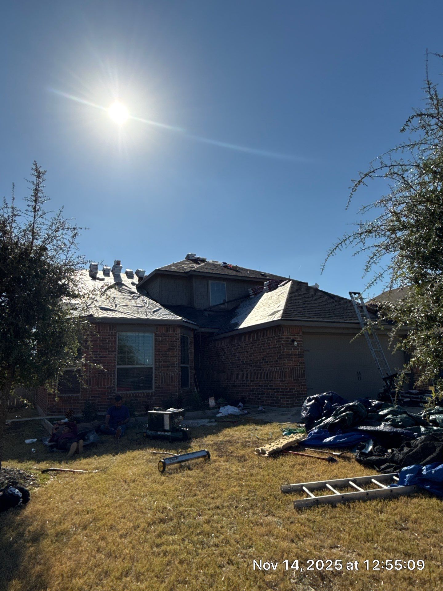 Residential Roof Replacement using GAF - NATURAL SHADOW - CHARCOAL by Elite Roofing LLC