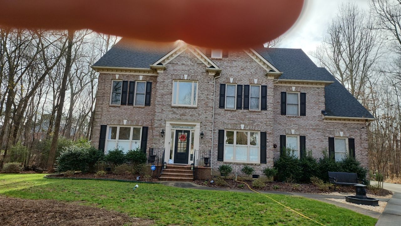 House Wash using cleaner by G&H Home Tech Pros LLC