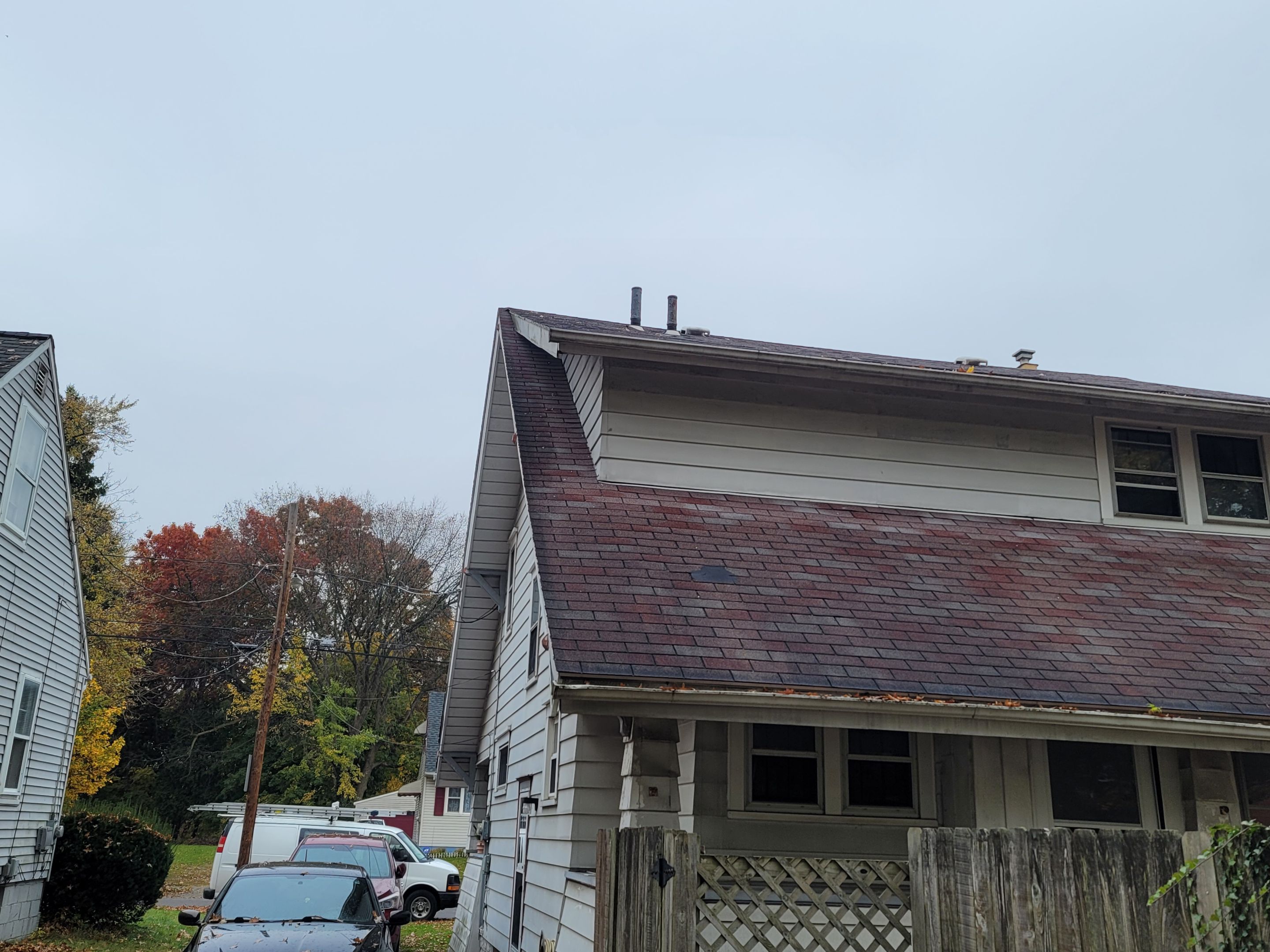 ATLAS PINNACLE COLOR: SCOTCHGARD COASTAL GRANITE DRIP EDGE: WHITE by Eagle Eye Roofing