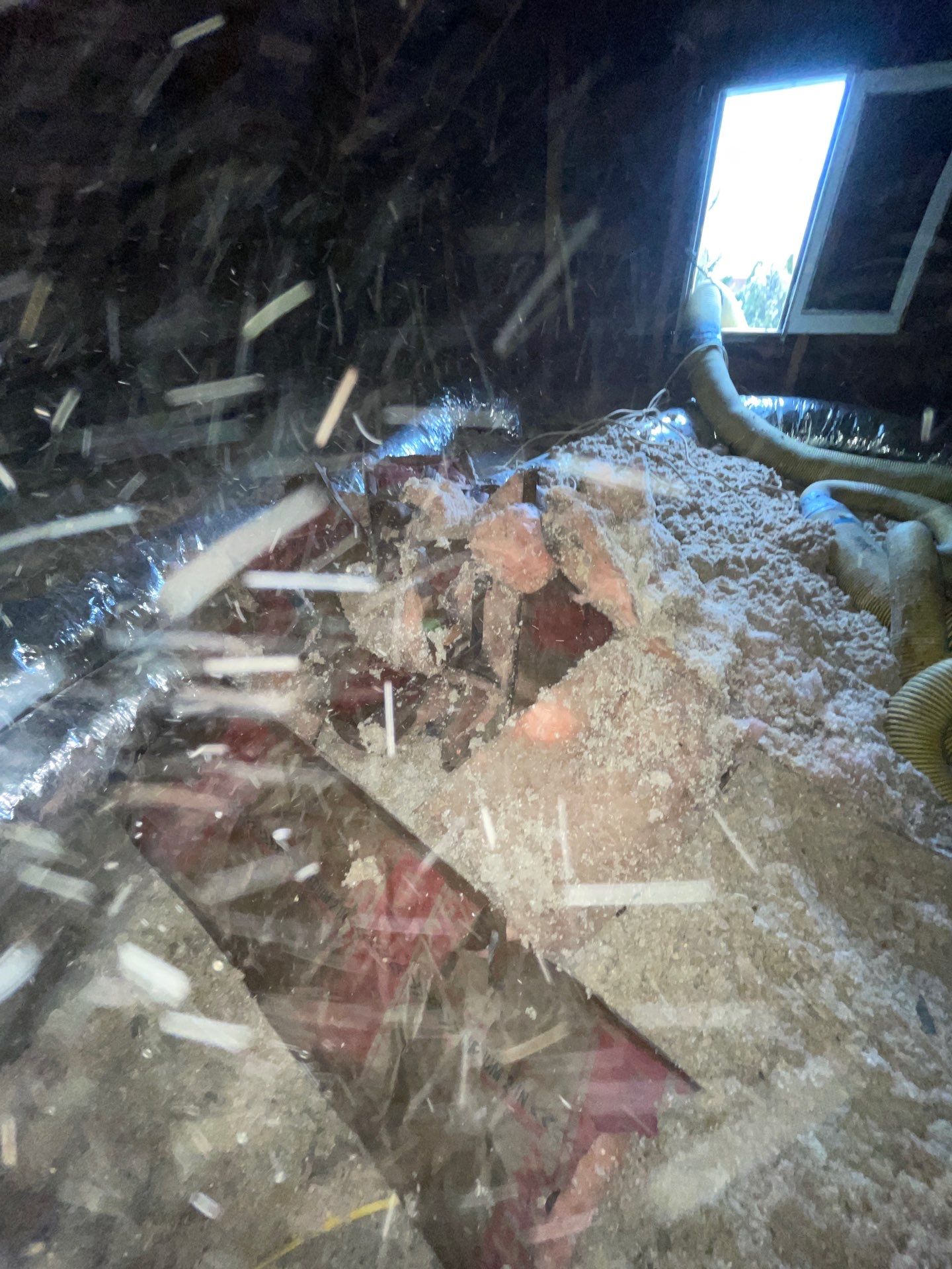 Attic Insulation using Open Cell Spray Foam by NYS Foam & Energy