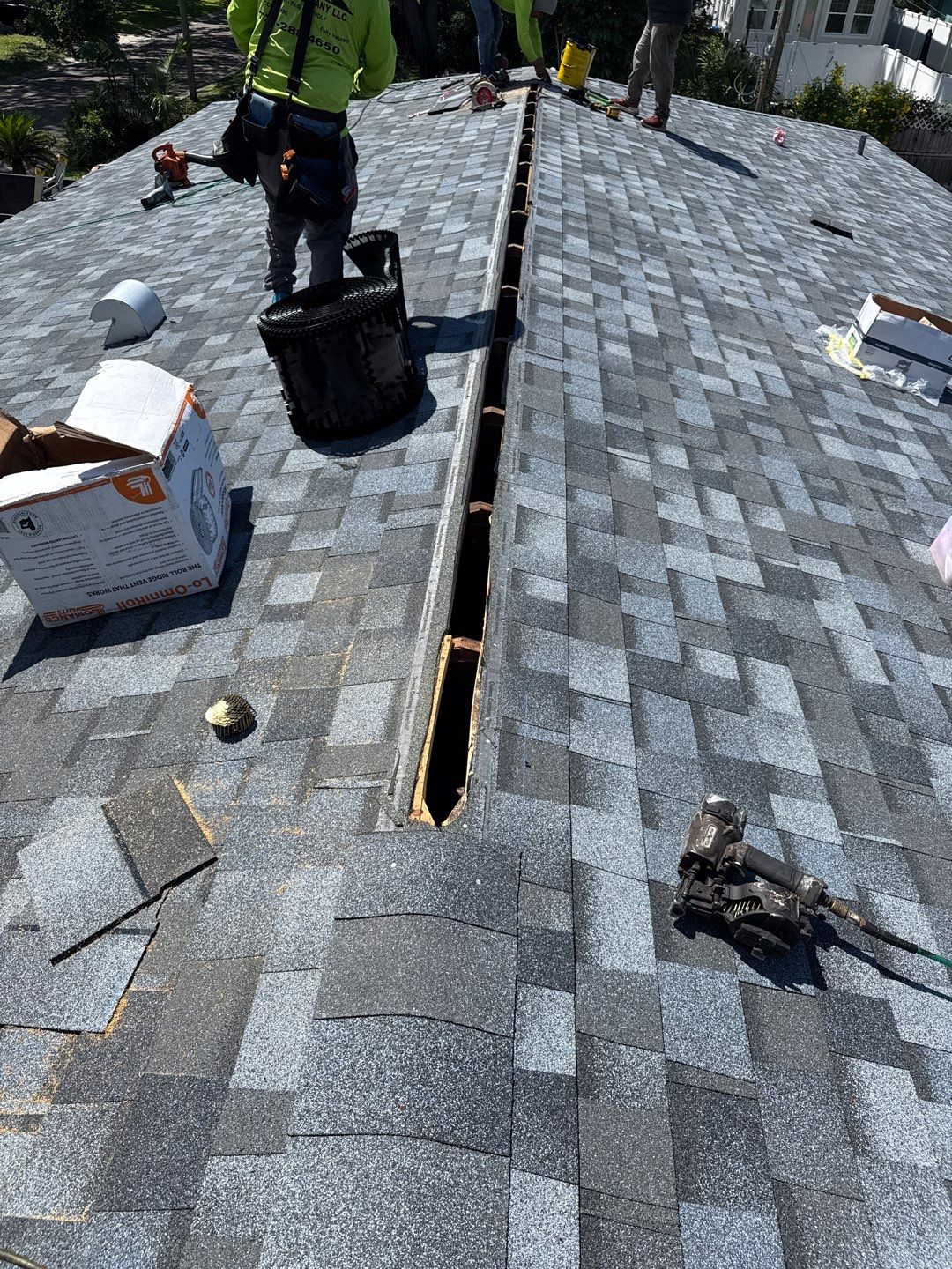 Project in St. Petersburg 33710 by Mitchell Roofing Company LLC 