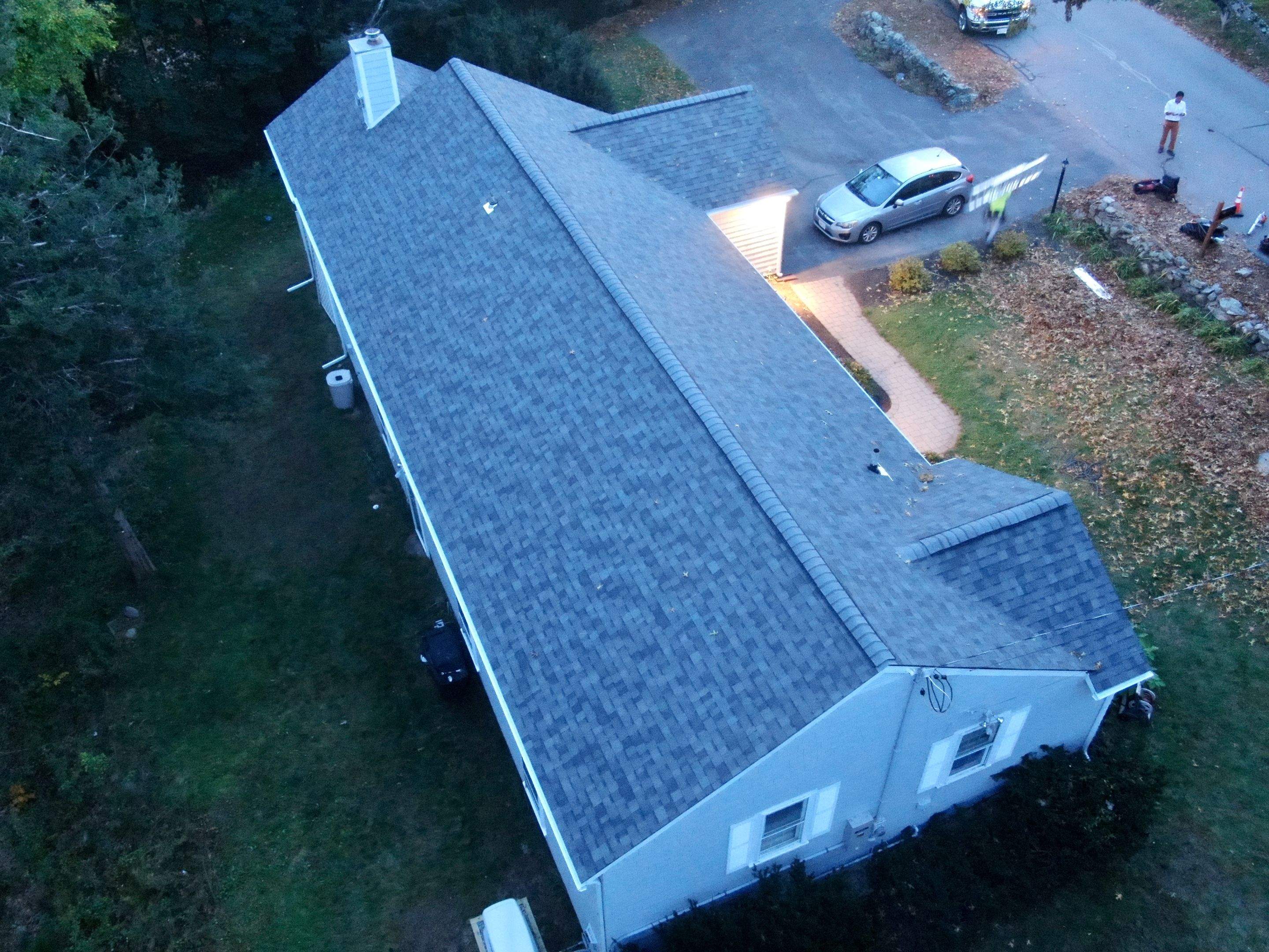 Roof Replacement + New Gutters & Guards — Chelmsford, MA by Mighty Dog Roofing of Greater Middlesex County