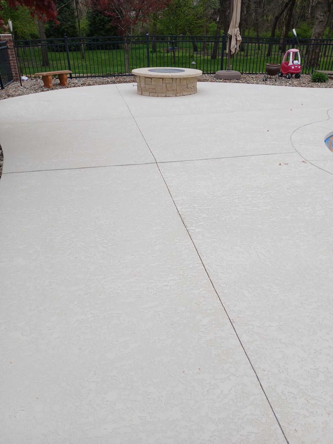 Pool Deck & Patio Resurface - Overland Park, KS by Big Red Decorative Concrete, LLC