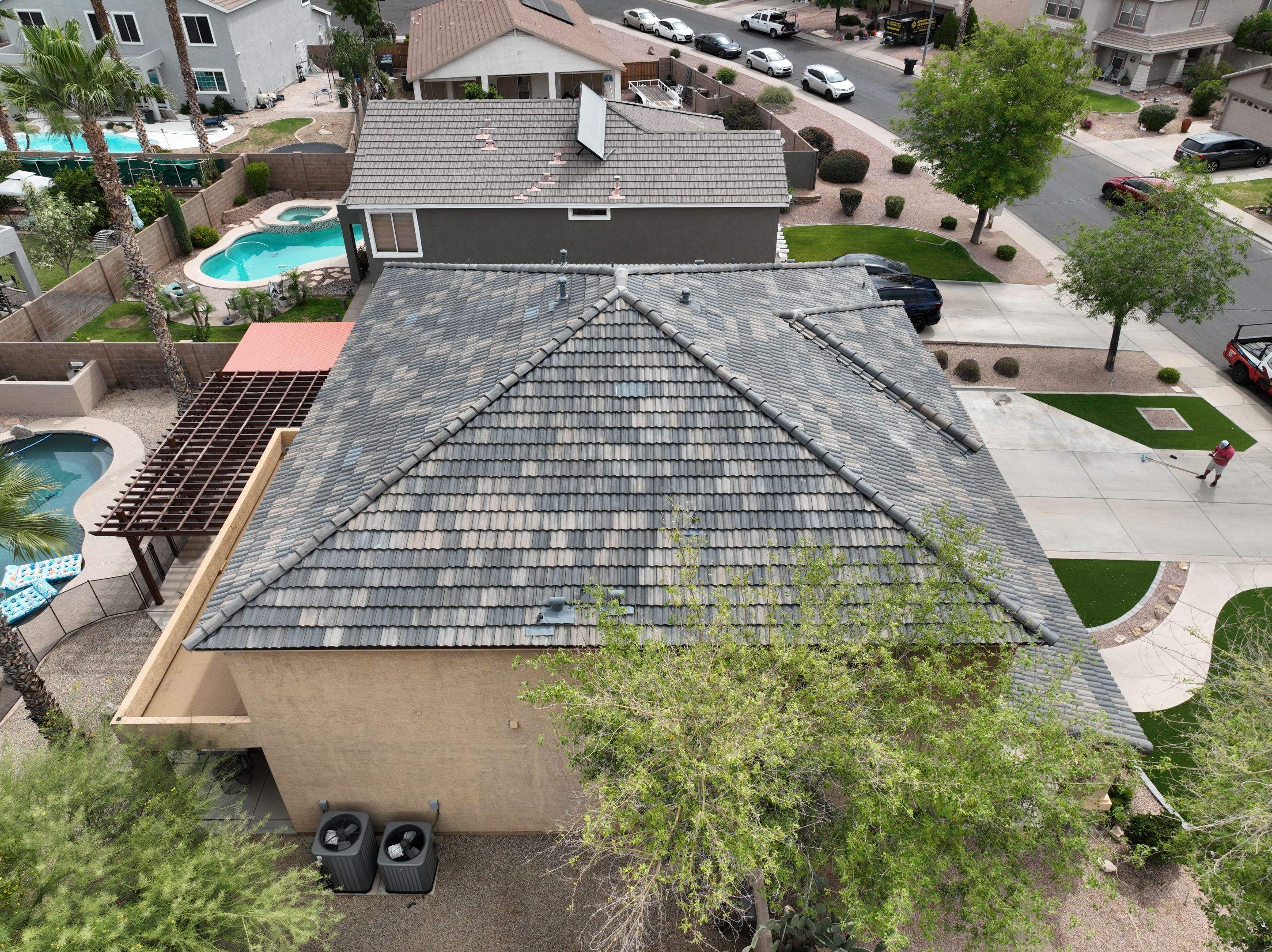 Tile Re-roof  by Mighty Dog Roofing East Valley