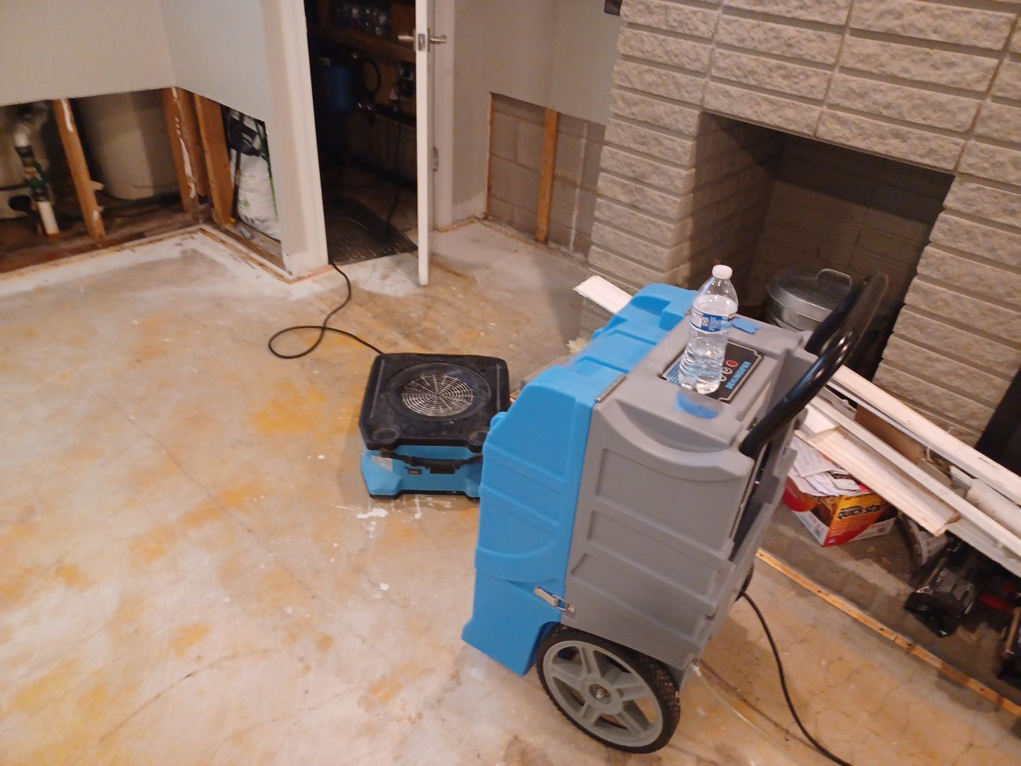 Project in West Bloomfield by EzDry Water Mitigation & Property Restoration