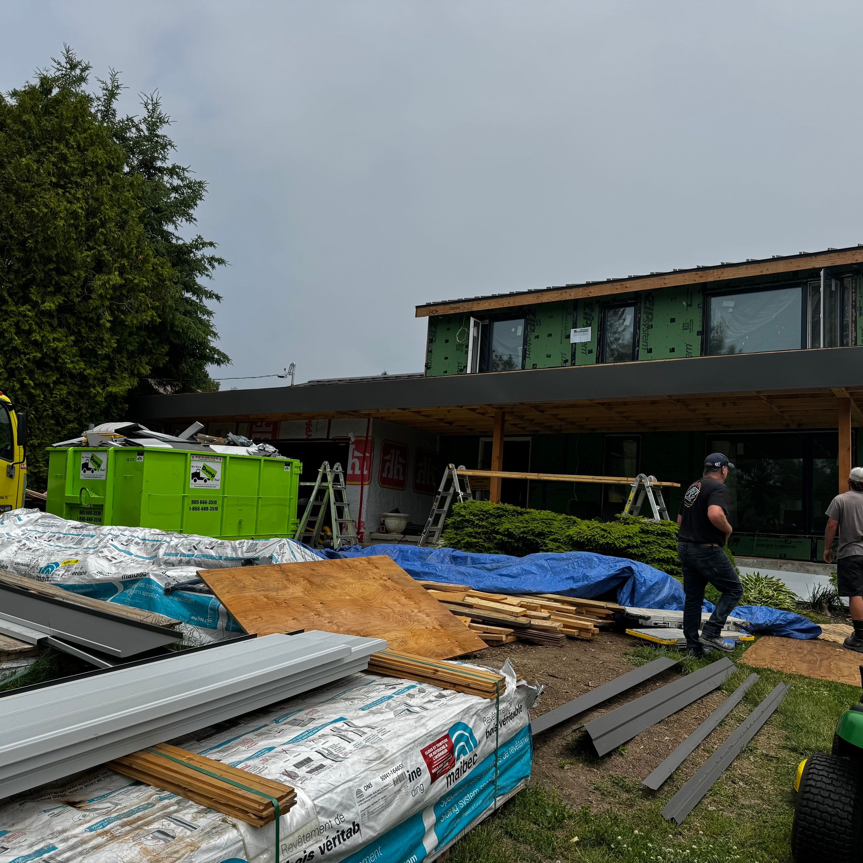 Residential Roofing Installation using 16" Standing Seam Panels by Jay Carter Roofing & Sheet Metal