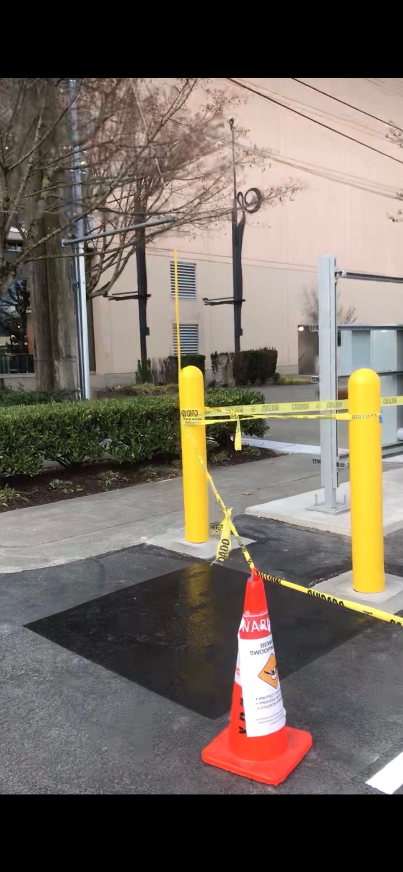 Faith Technologies | Striping by Jireh Asphalt & Concrete Inc 