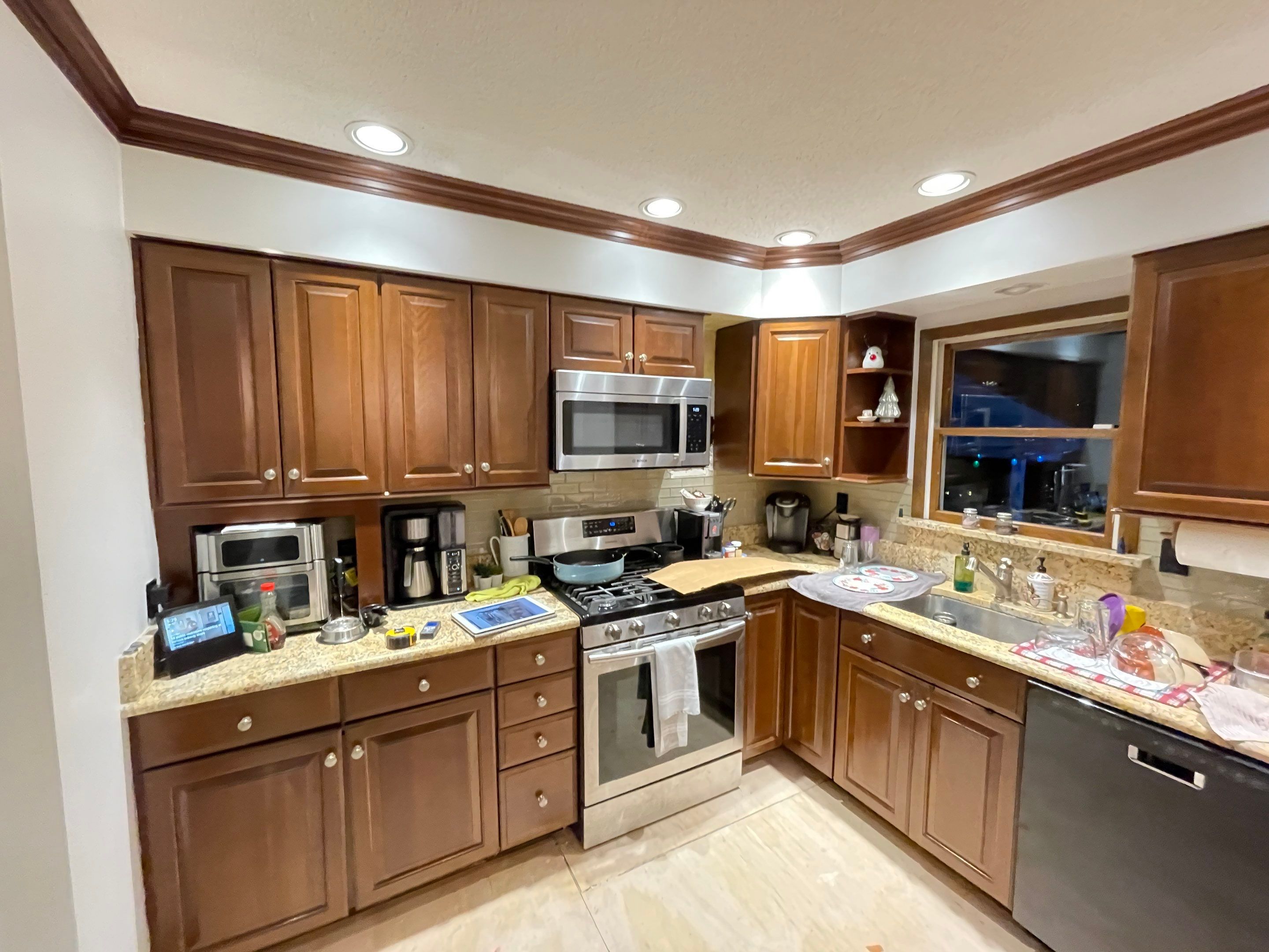 Bathroom Remodel using Cabinets by Home Concepts Construction