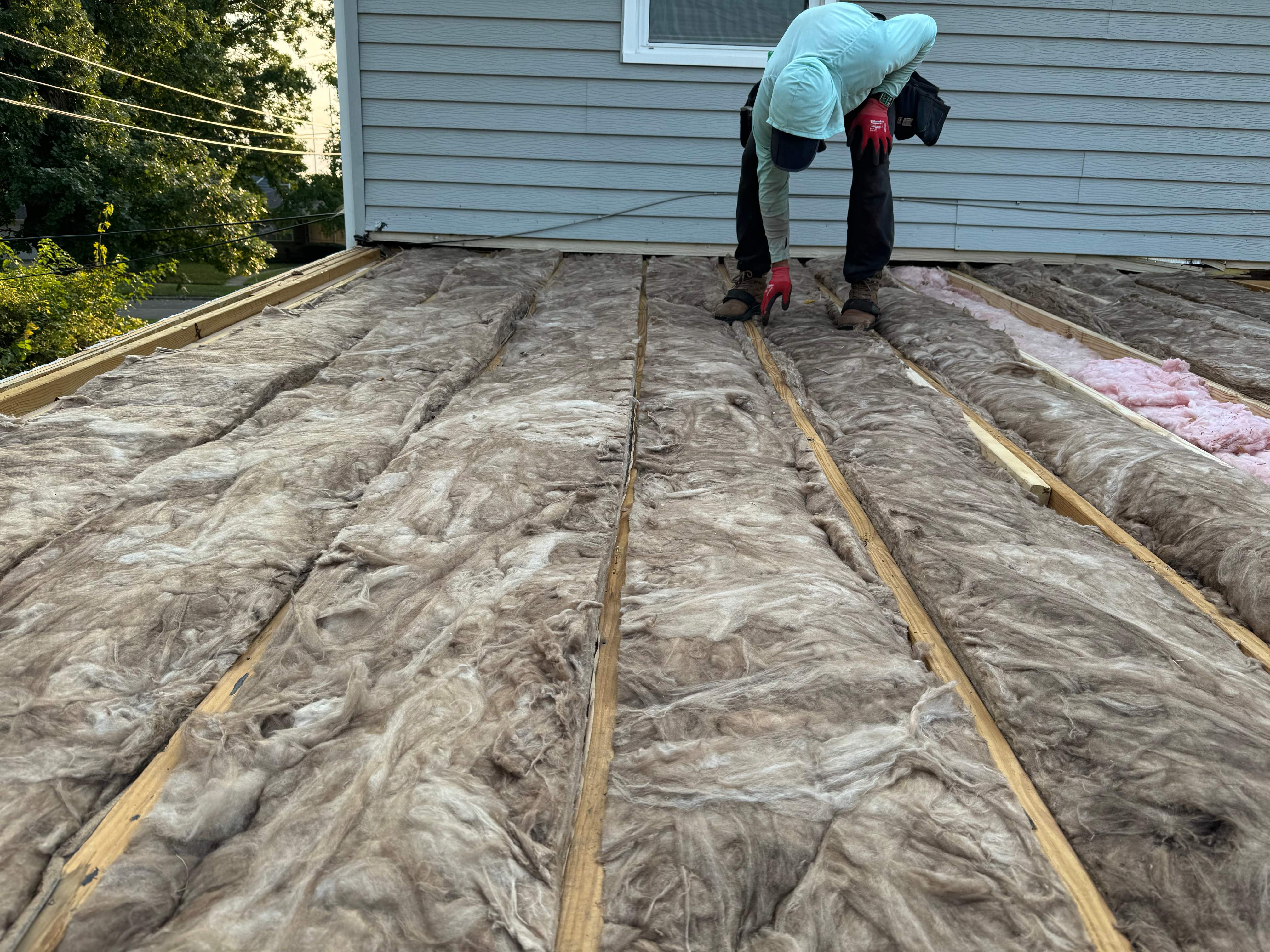 Residential Flat Roof using EPDM by GRACCO