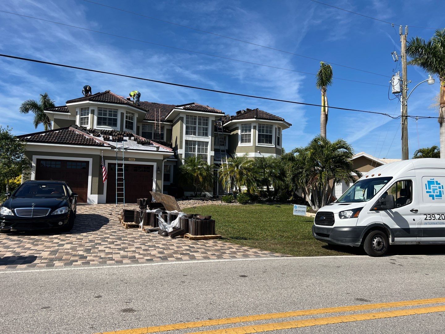 Residential Roofing Installation using Brava Spanish Tile in Punta Gorda, FL by International Roofing