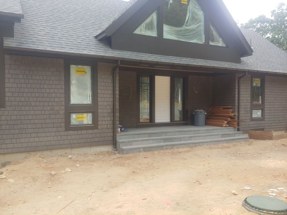 Gutter Installation using Half Round Aluminum Gutter in Brewster, MA by Gutter Pro Enterprises