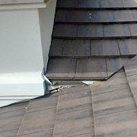 Boral Saxony 900 Slate Chestnut Burnt by Total Roofing System The Metal Roof Experts