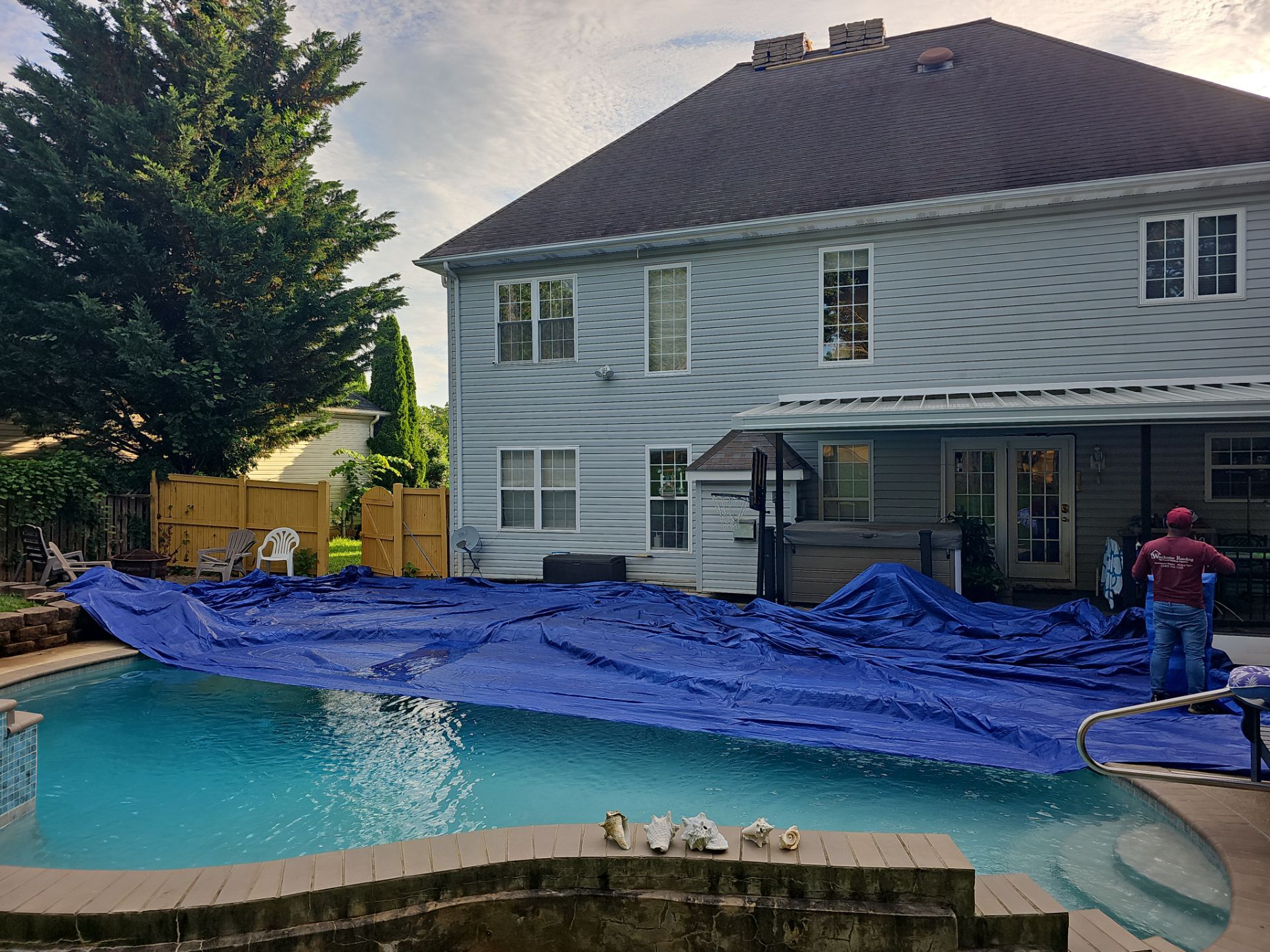 Roof Replacement - Landmark PRO Resawn Shake by Winchester Roofing