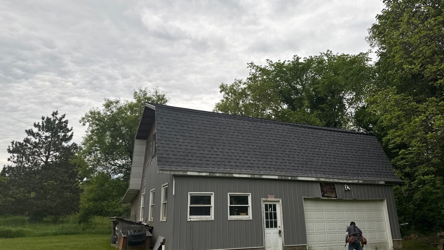 Roof Replacement using Atlas Pinnacle Pristine Pewter by 180 Contractors