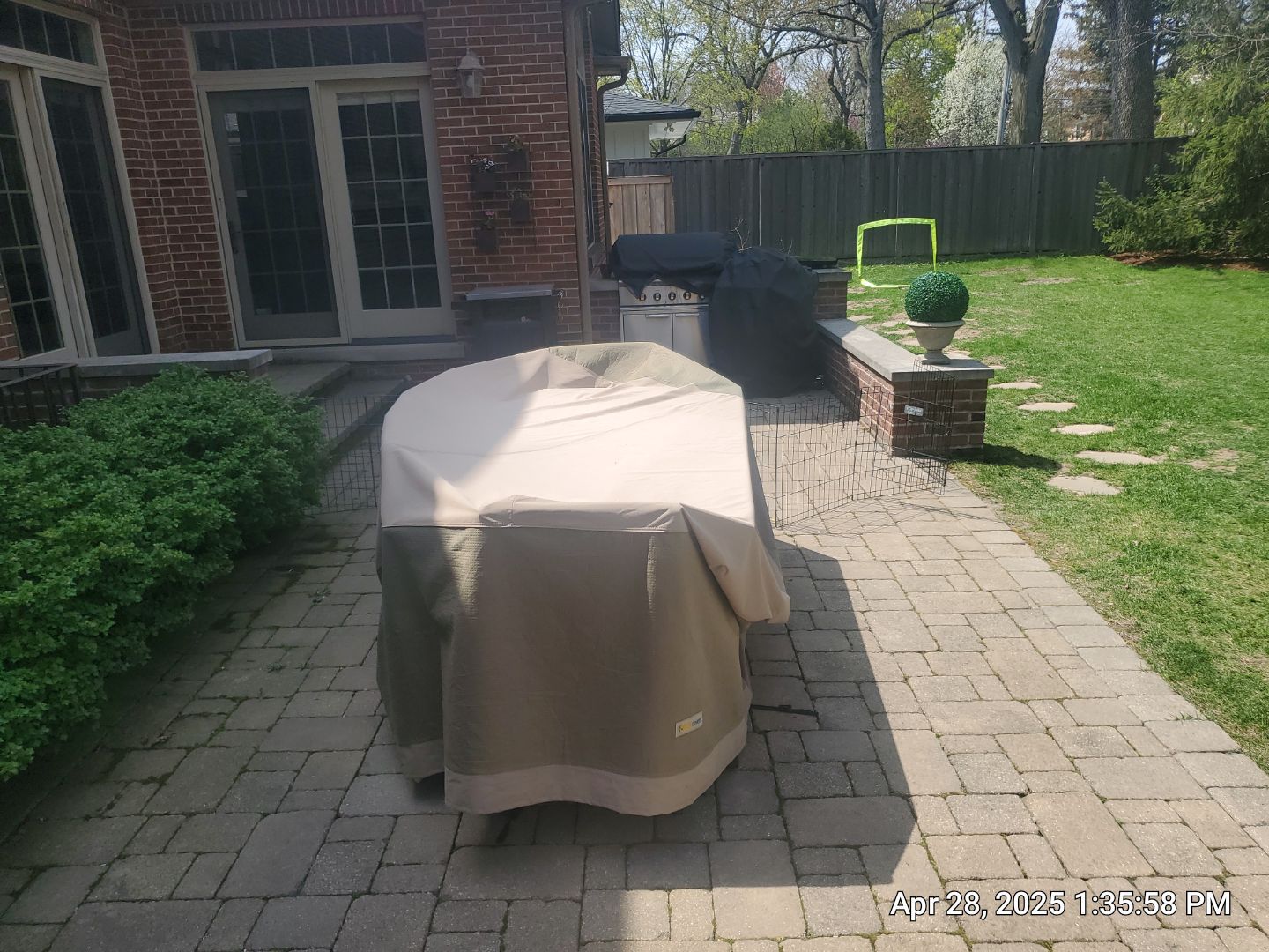 Brick paver repair, clean, seal and poly sanding by Northern Power Washing LLC.