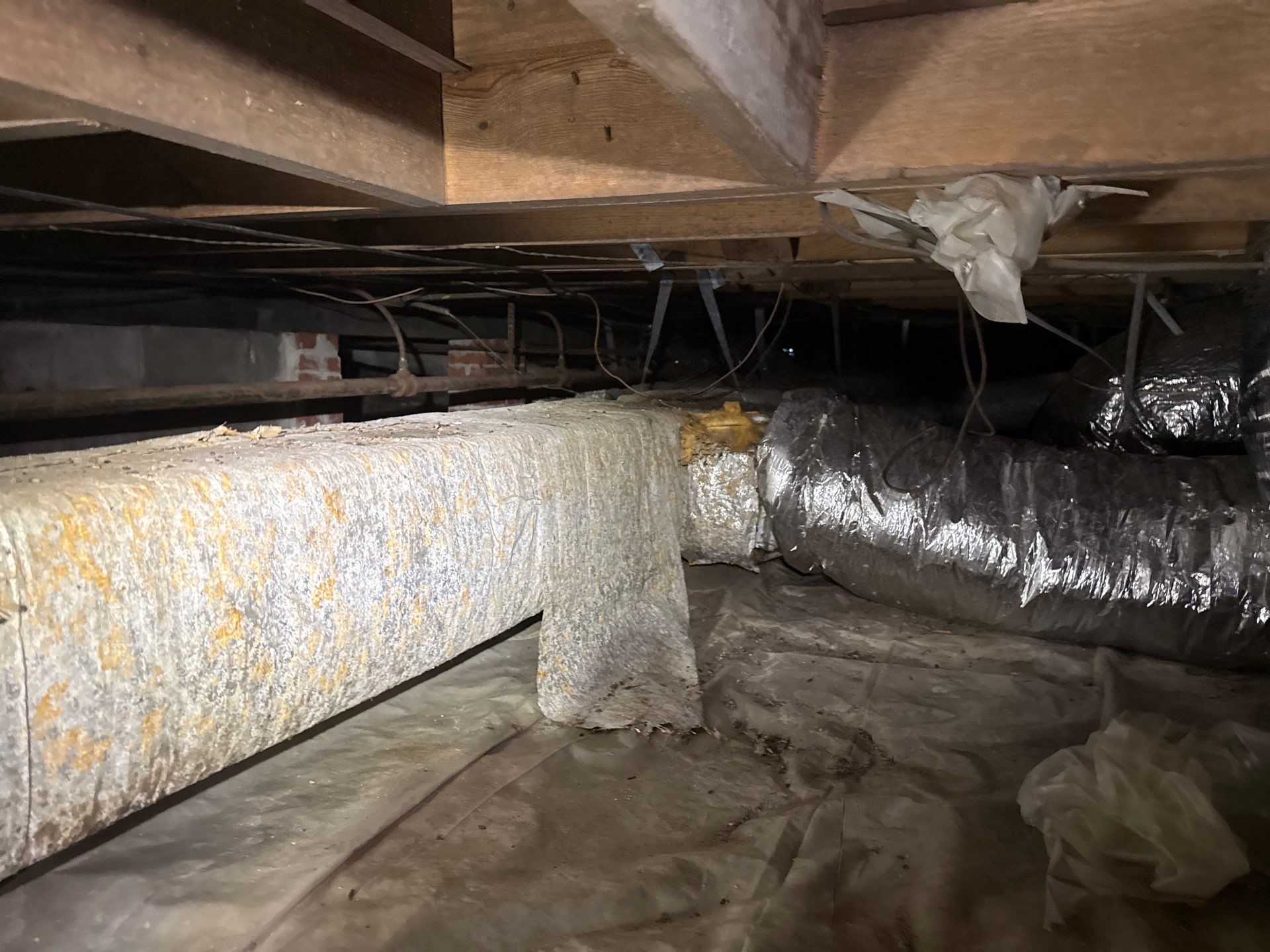 Project in Portsmouth by Patriot Crawl Space Repairs