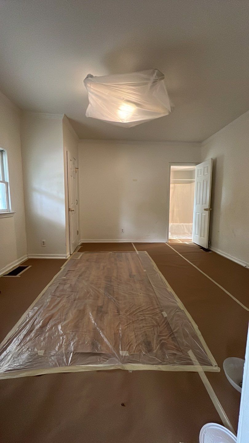 Atlanta Interior Renovation Featuring Hardwood Floors and New Paint by Swift Home Renovations