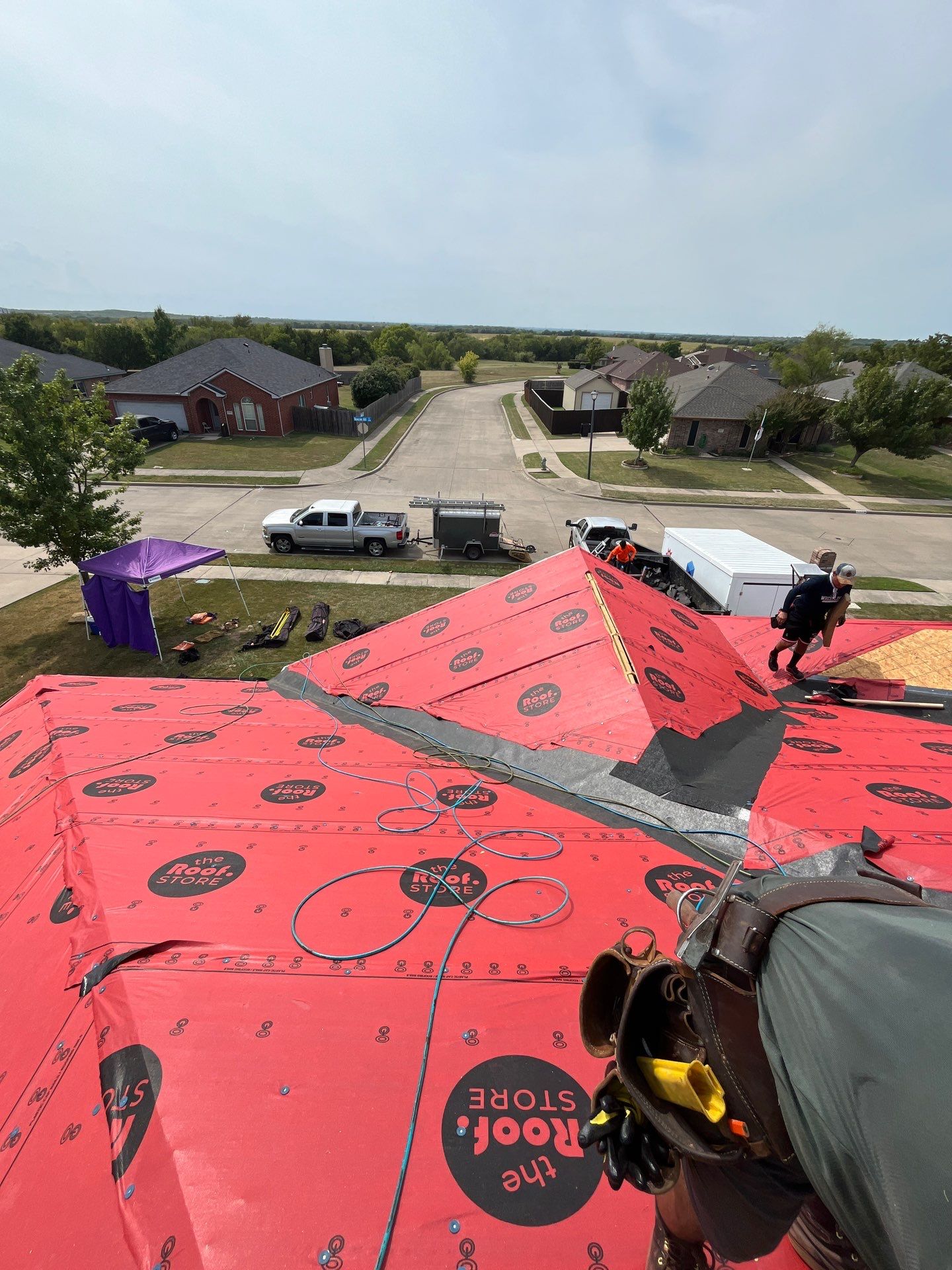USAA Approved Reroof Project by Berry Good Roofing 