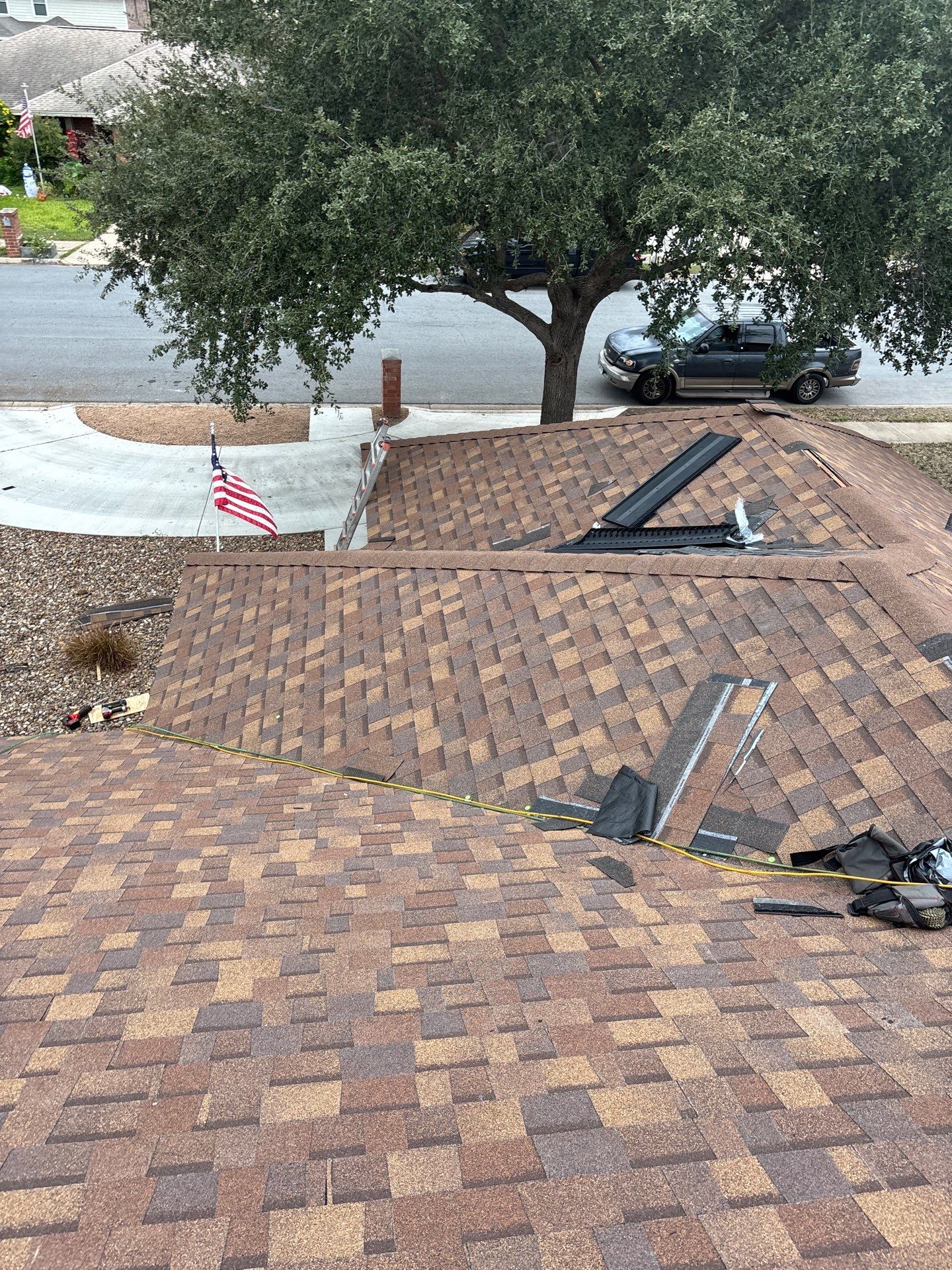 Roofing Replacement Owens Corning Duration Shingles Desert Rose by Trace Roofing & Construction